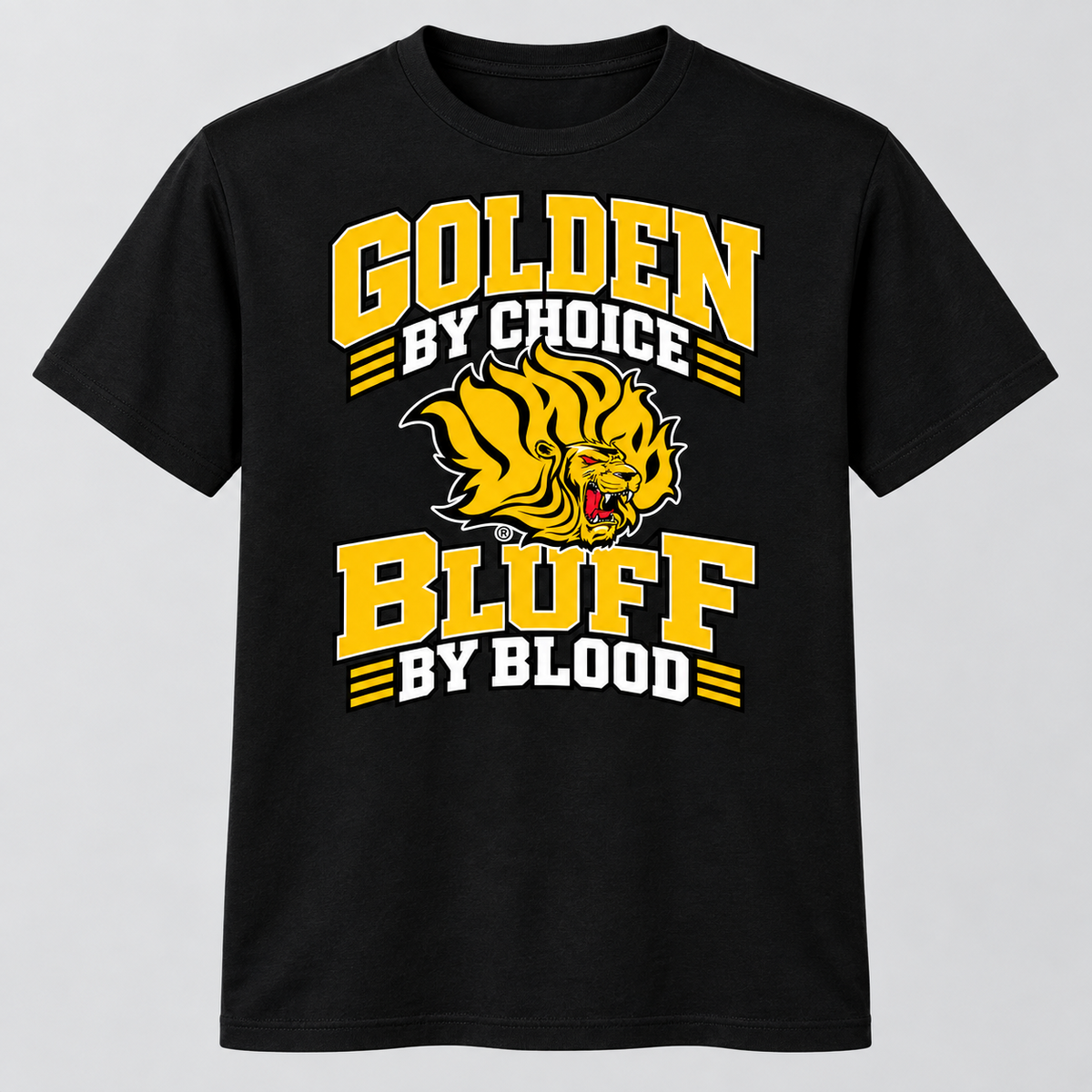 Golden by Choice / Bluff by Blood UAPB Shirt