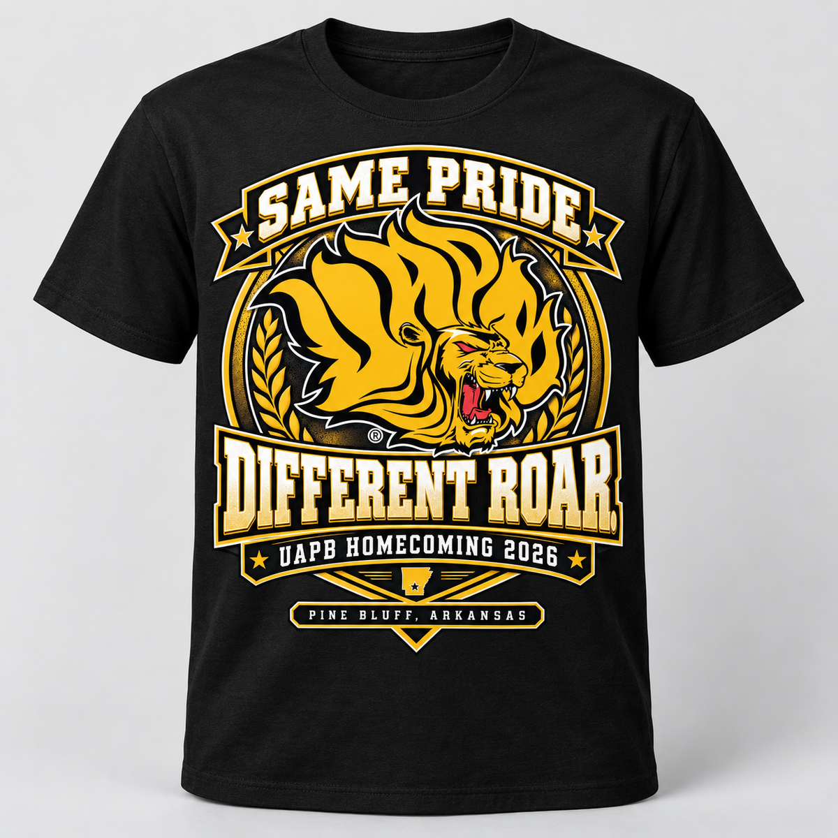 Same Pride Different Roar UAPB Homecoming 2026 Shirt – Lion