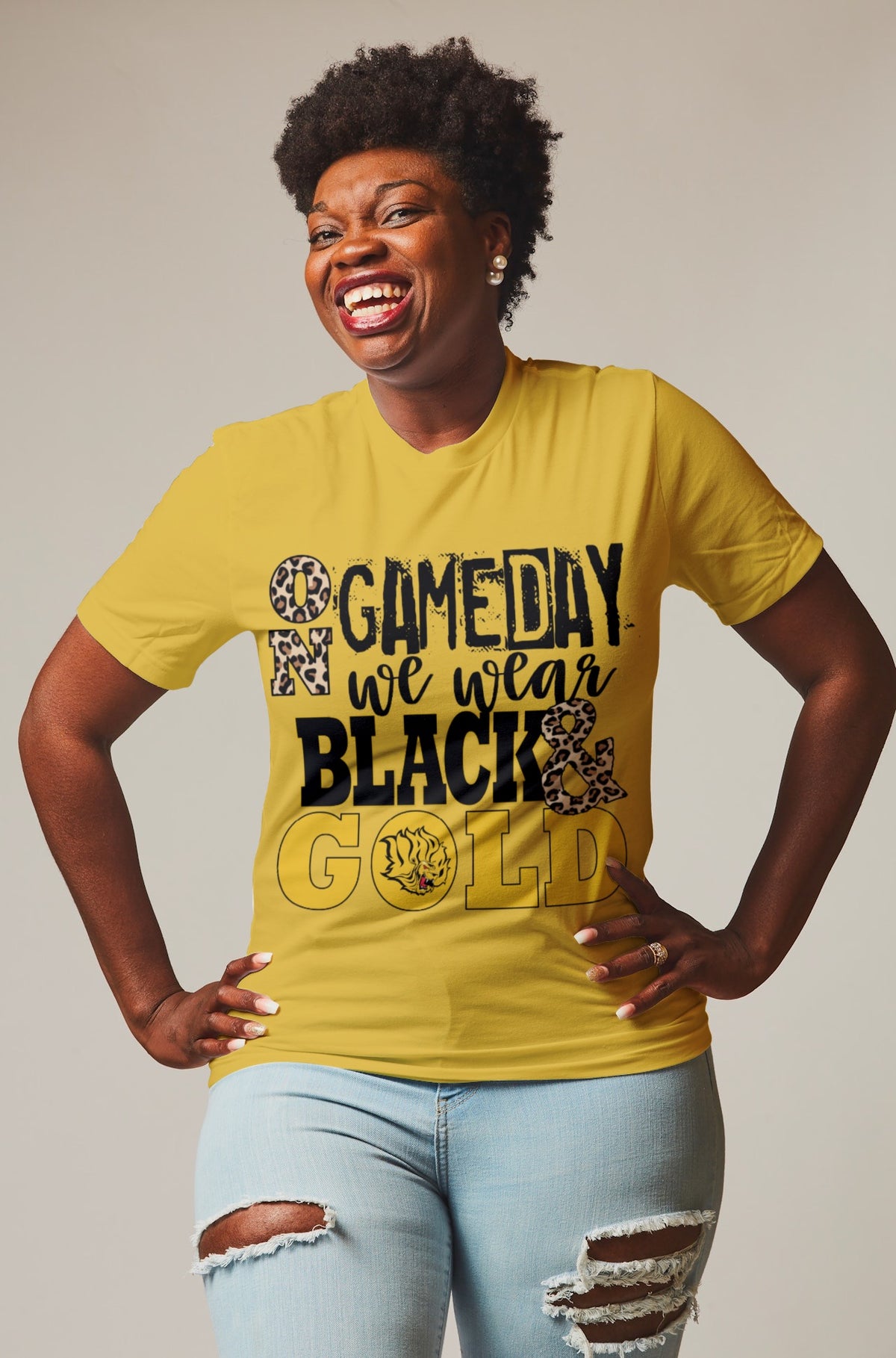 UAPB Gameday We Wear Gold Tee