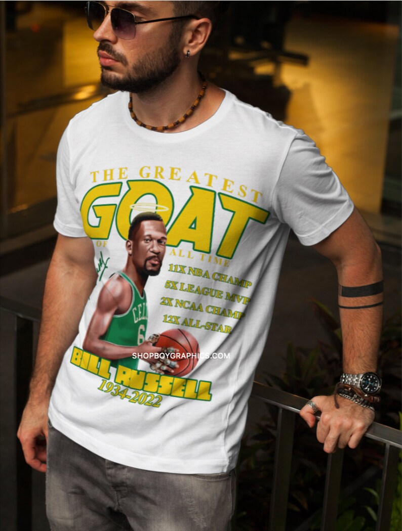 Bill Russell Goat Tee