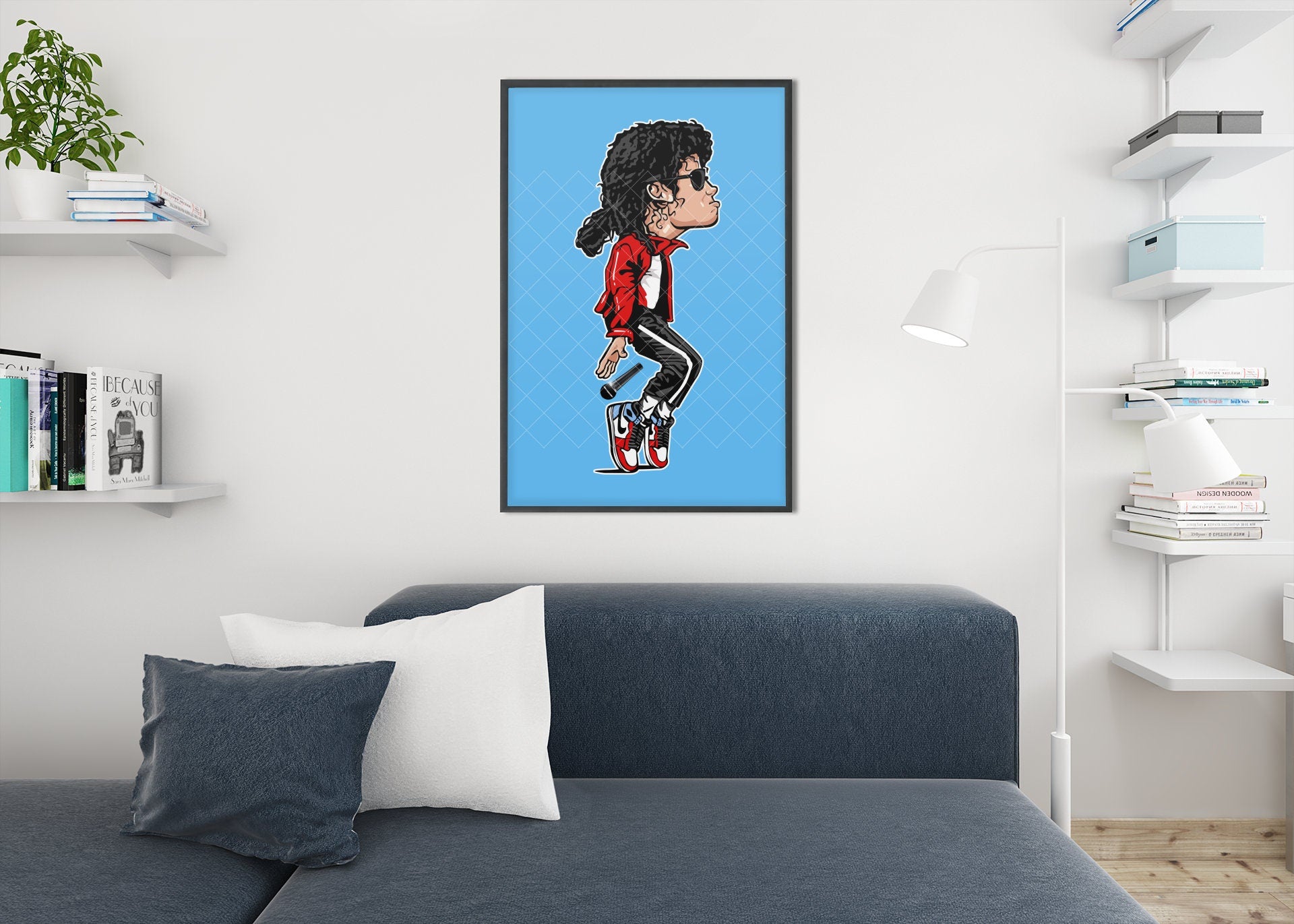 Michael Jackson poster, Michael Jackson prints, Michael Jackson Canvas –  Freshly Fitted
