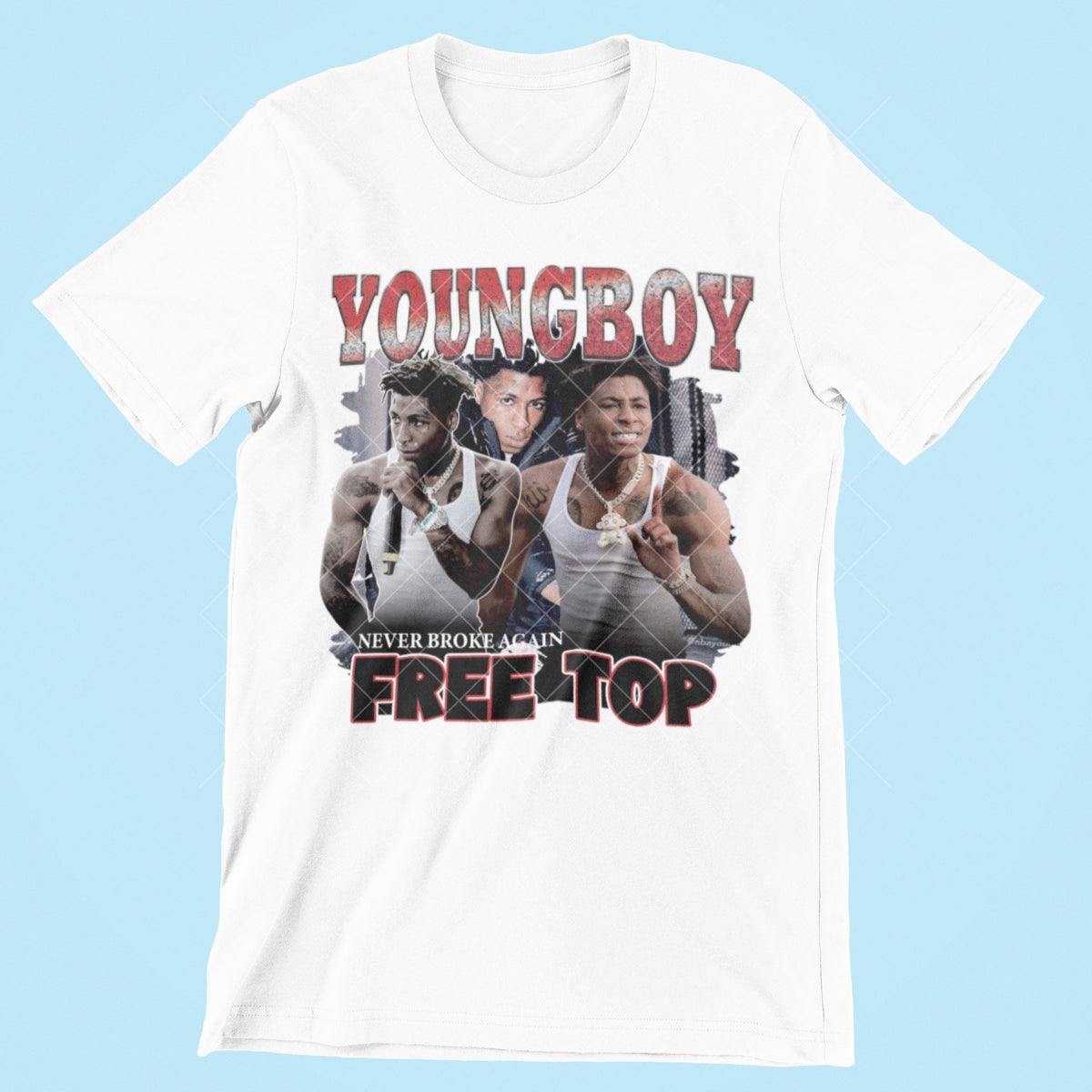 NBA YoungBoy vintage Tee — Design 2