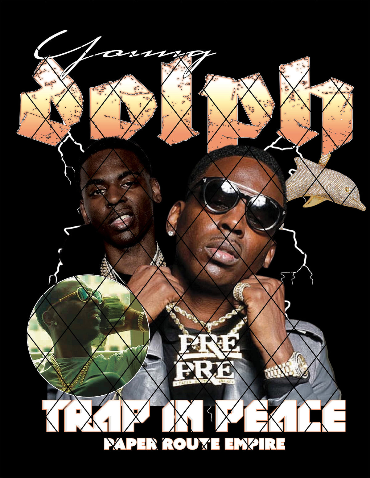 RIP Young Dolph Tee — Design 2