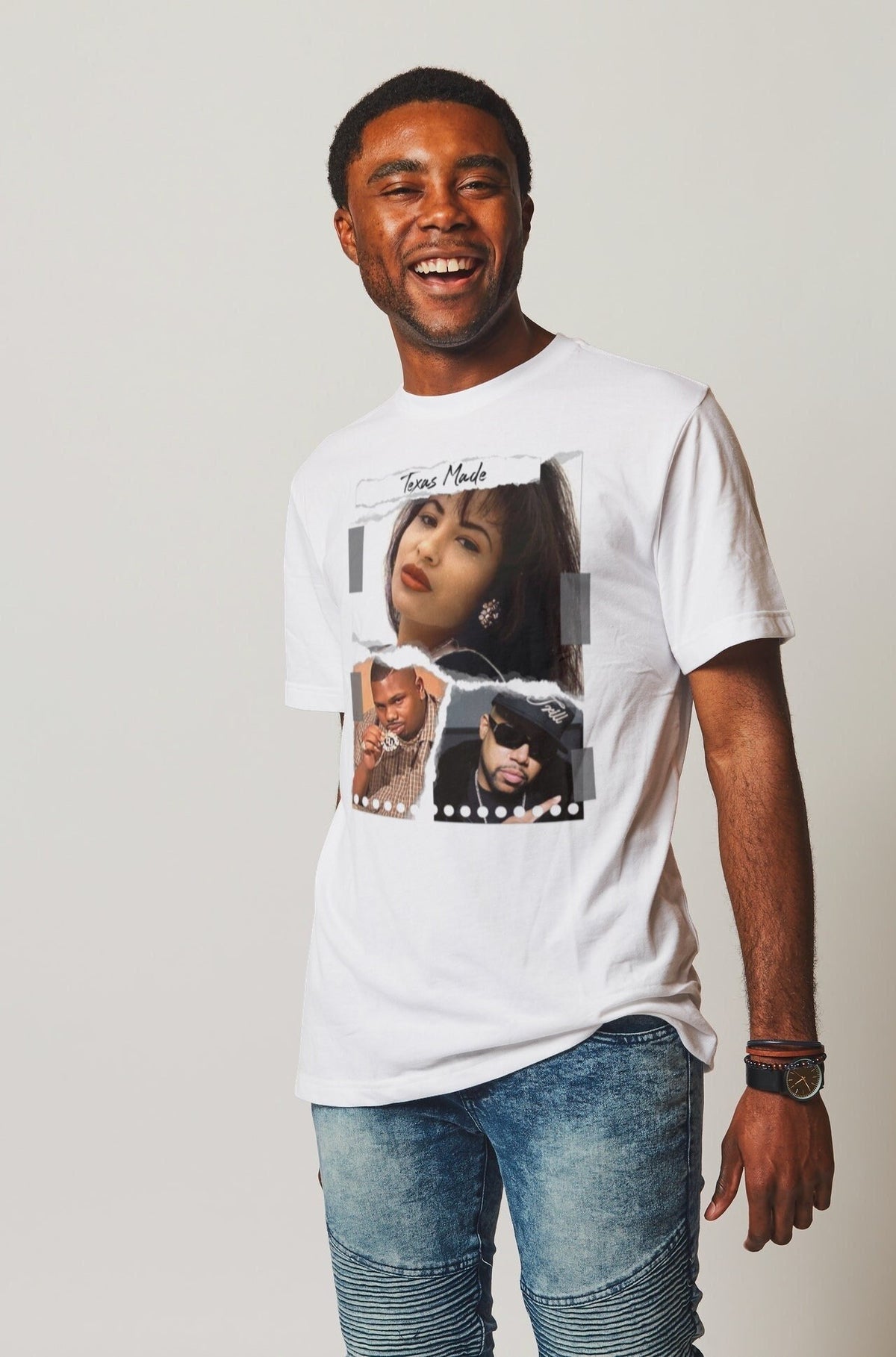 Pimp C Texas Legends Torn Paper Tee