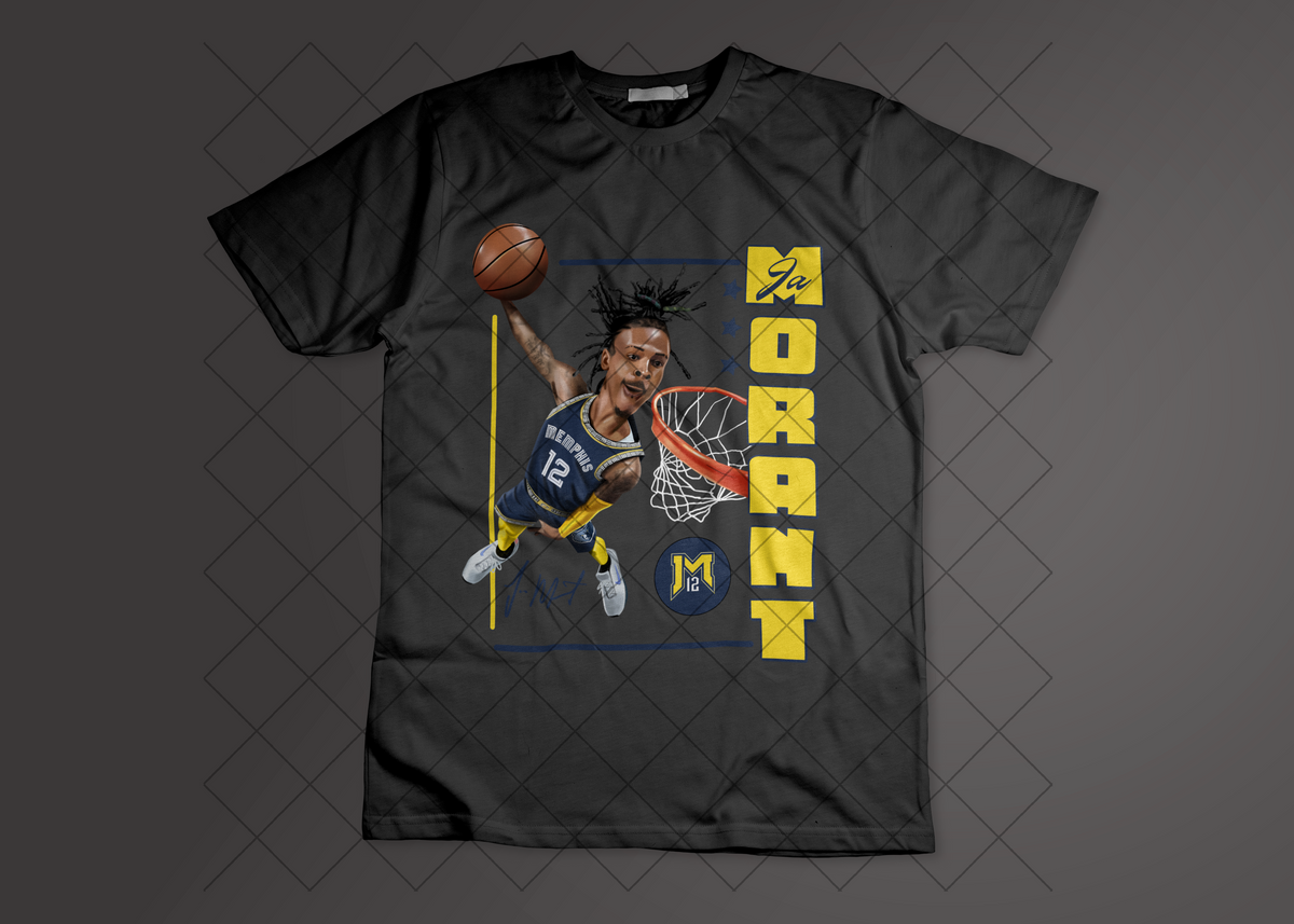Ja Morant Tee — Design 4