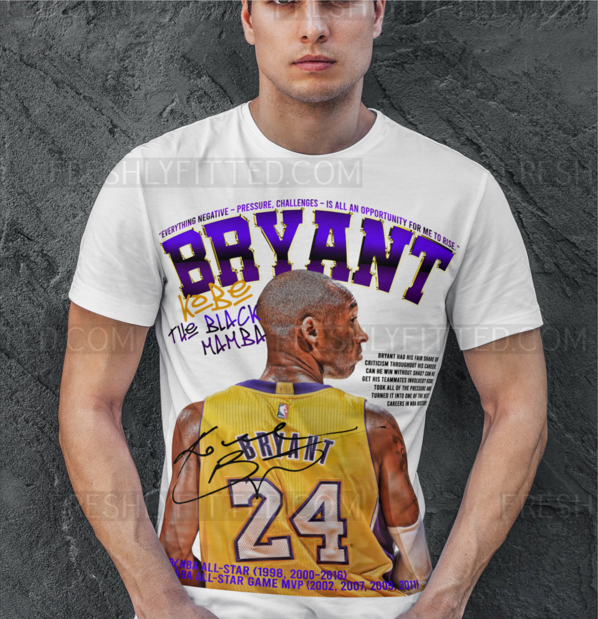 Kobe Bryant Lakers Tee — Design 2