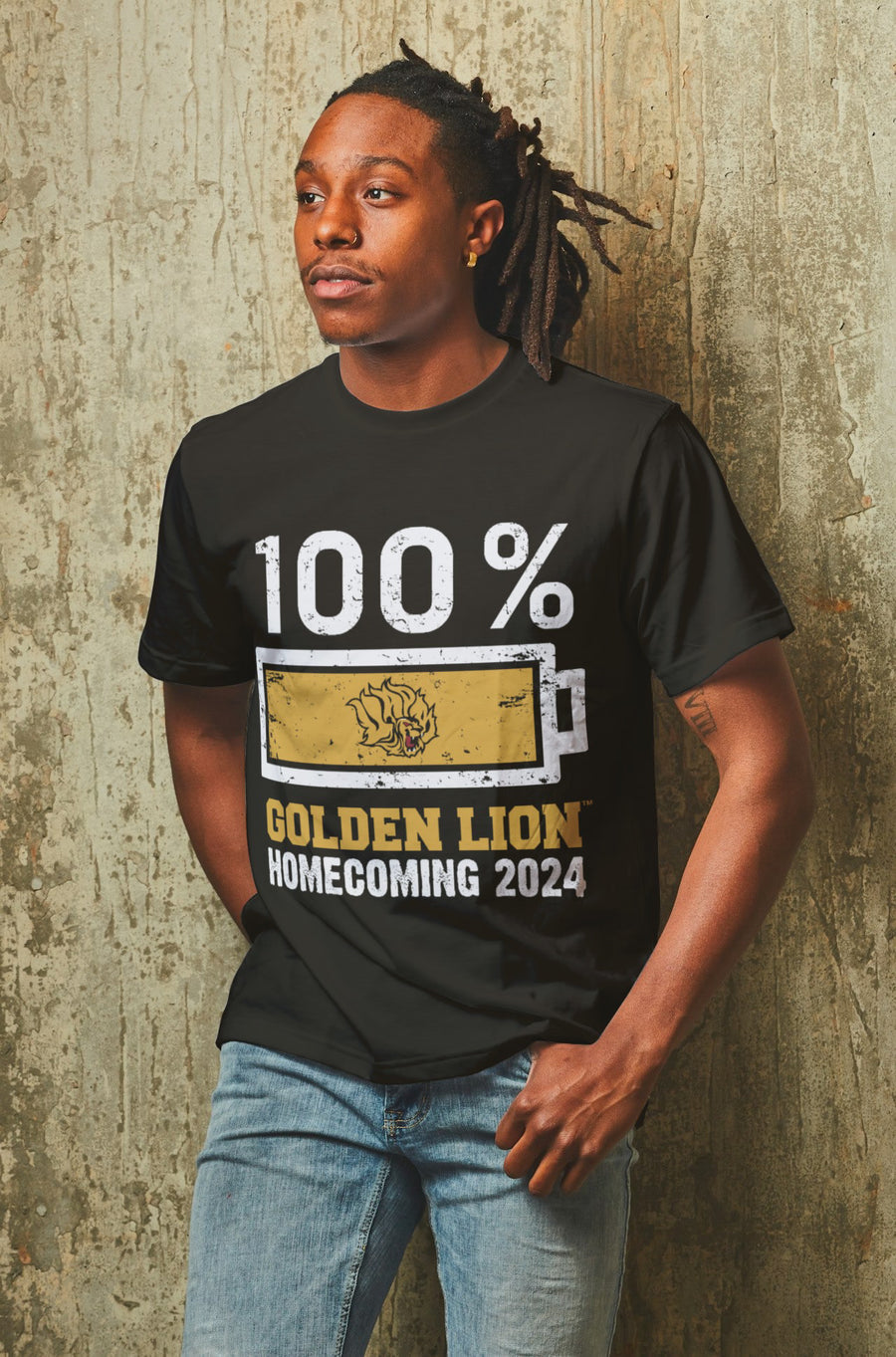 UAPB 100% Golden Lion 2024 Homecoming Tee