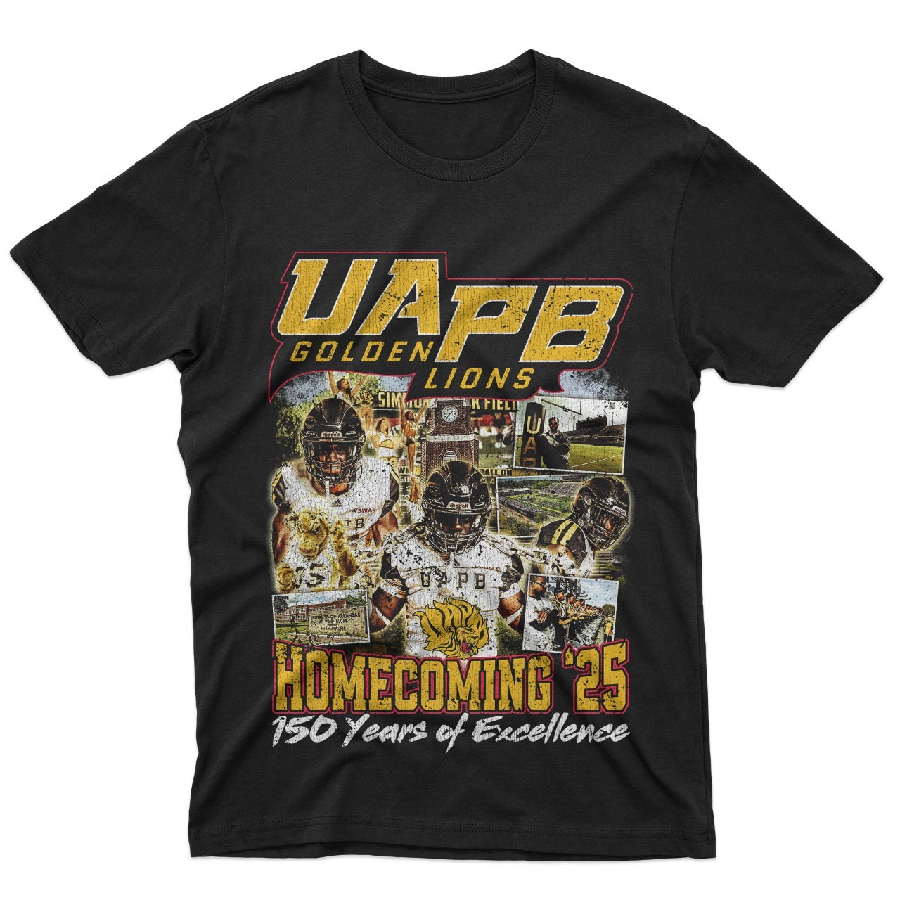 UAPB Golden Lions 2025 Homecoming Graphic Tee