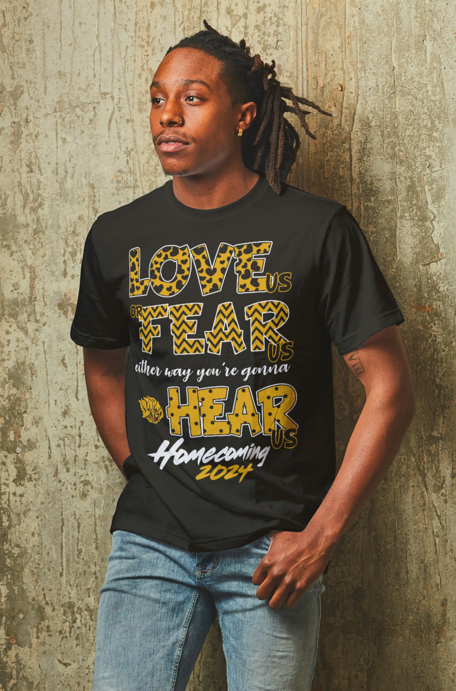 UAPB Love Us Fear Us 2024 Homecoming Tee