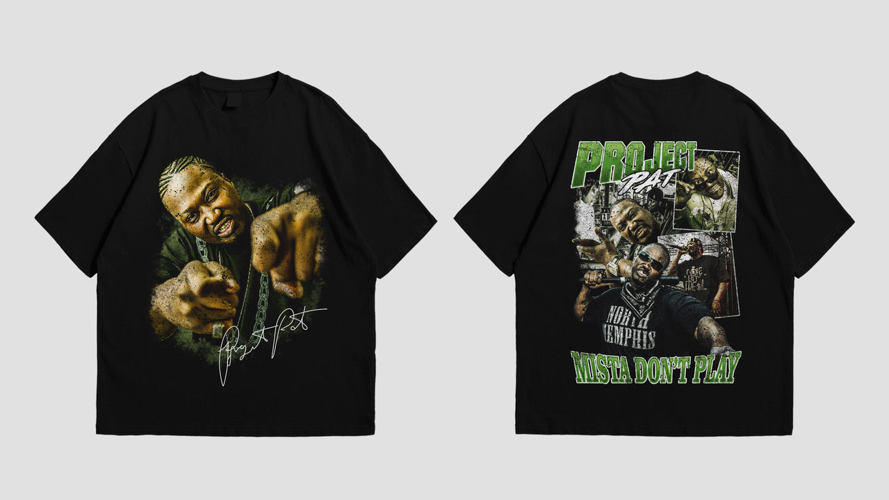 Project Pat Vintage Front + Back Tee