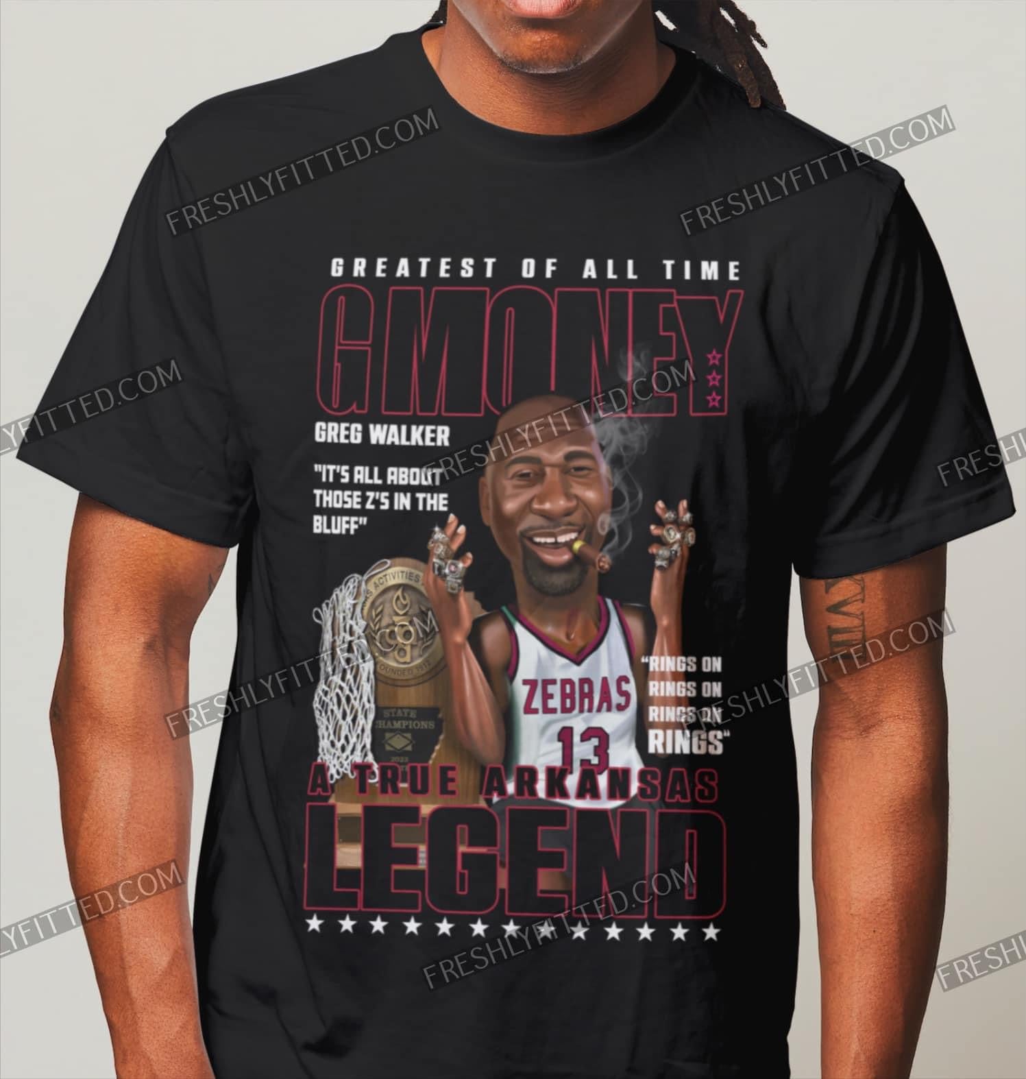 Greg Walker Greatest of All time basketball tee