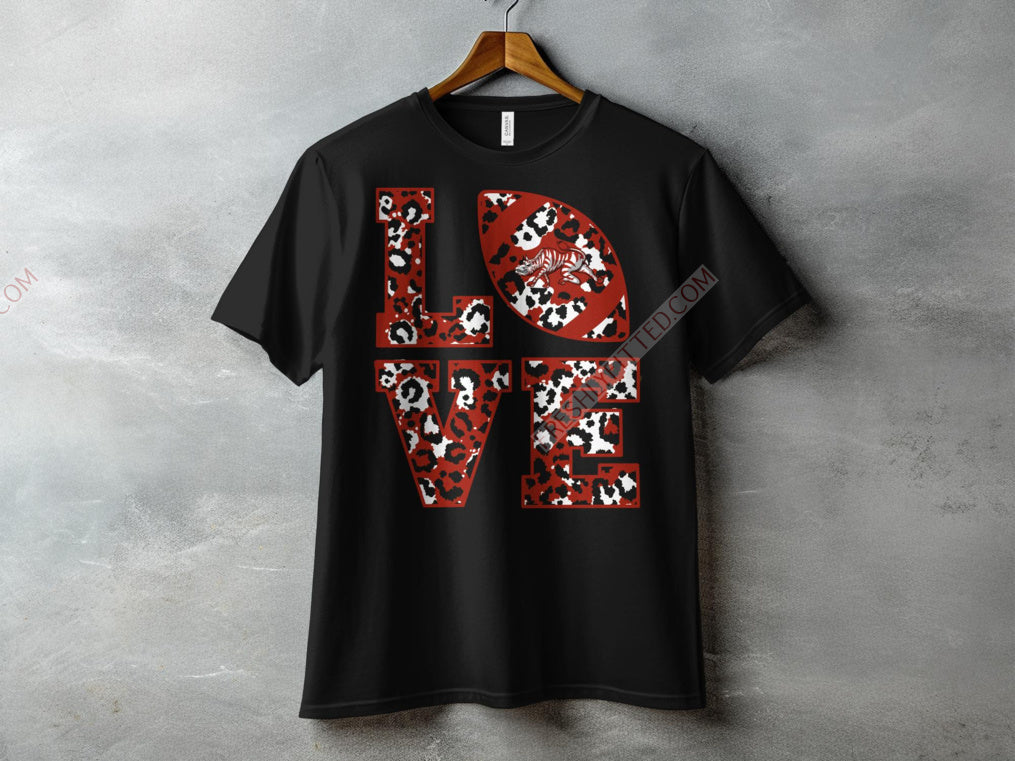 PBHS BLACK & RED LOVE TEE