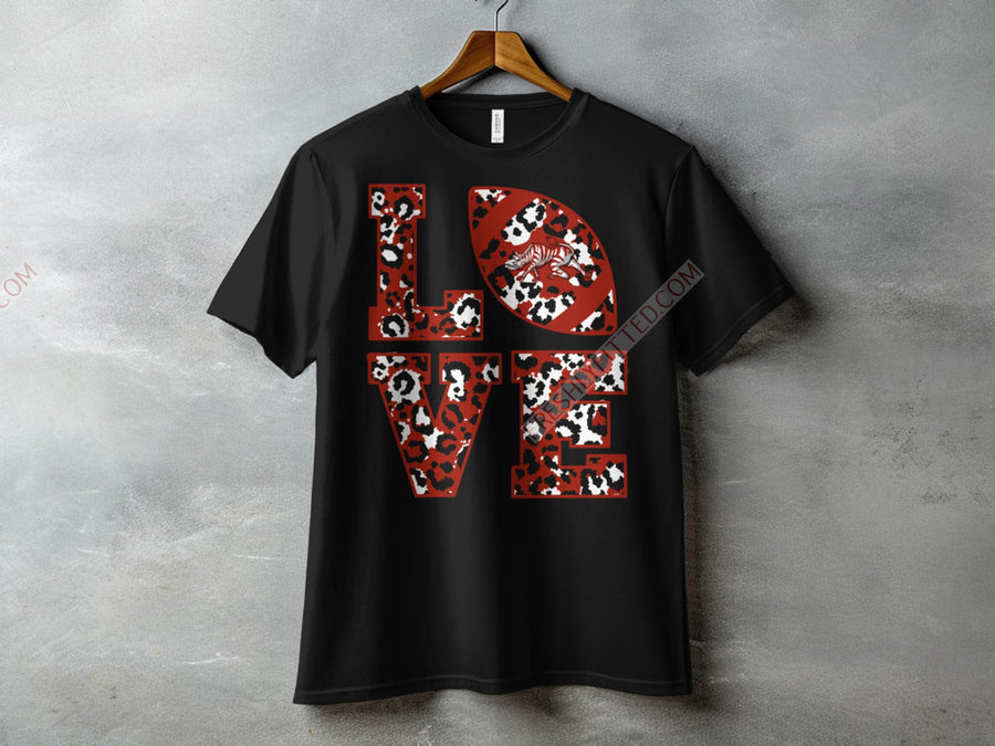 PBHS Black & Red Love Tee