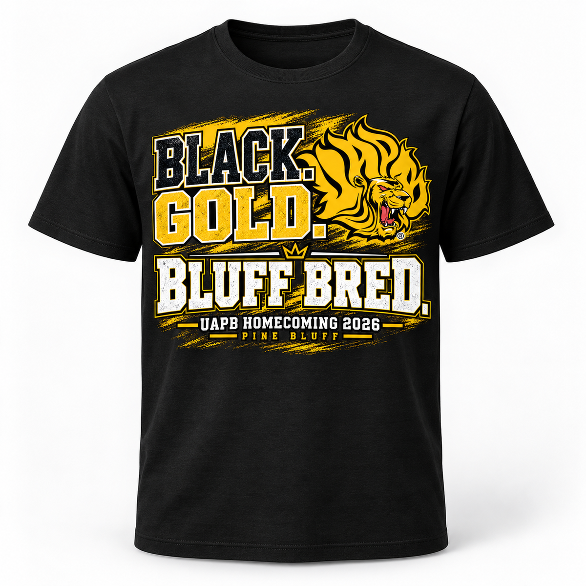 Black Gold Bluff Bred UAPB Homecoming 2026 Shirt