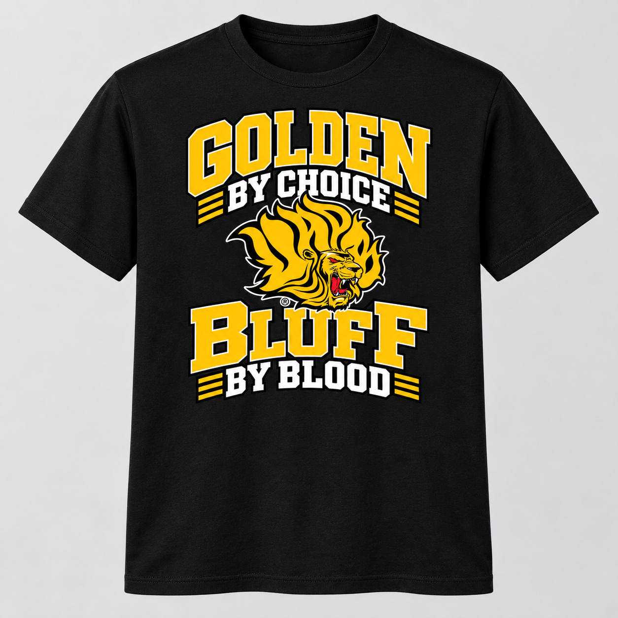 Golden by Choice / Bluff by Blood UAPB Shirt