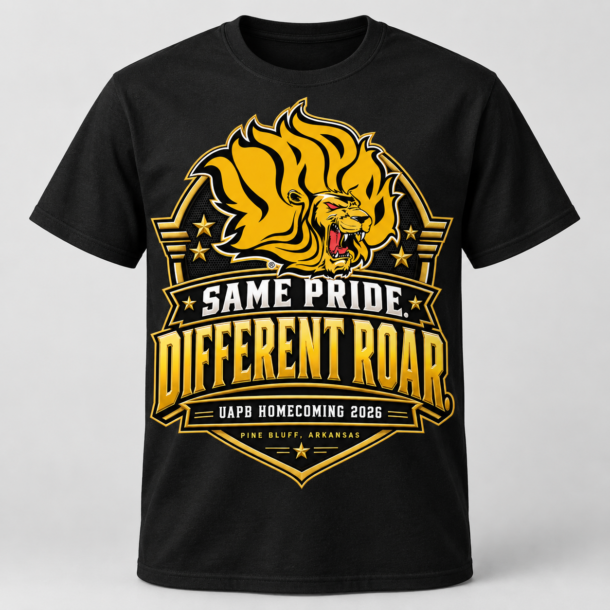 Same Pride Different Roar UAPB Homecoming 2026 Shirt – Crest