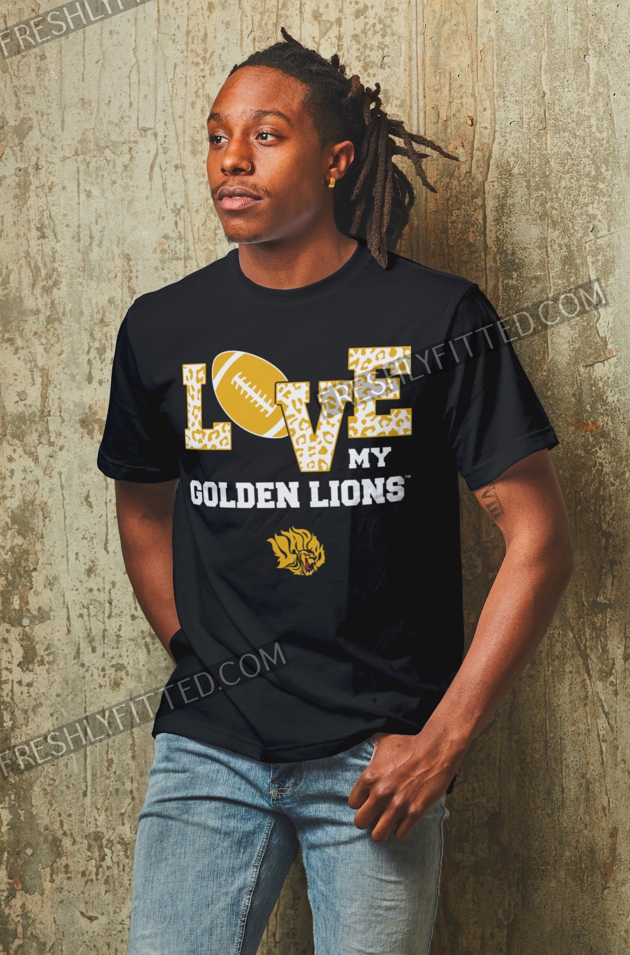 UAPB Love With Football T-Shirt