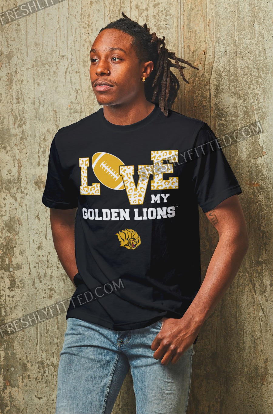 UAPB Love With Football Tee