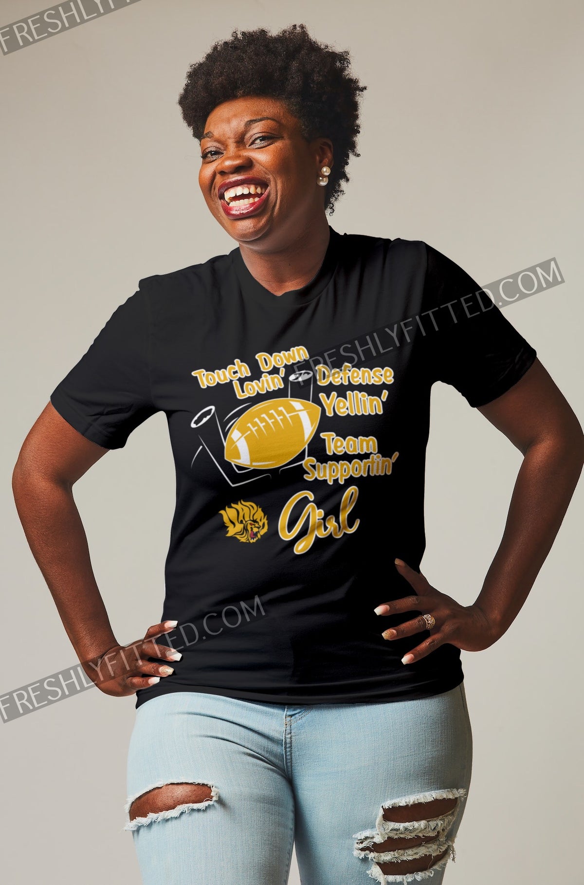 UAPB Touchdown Yellin Tee