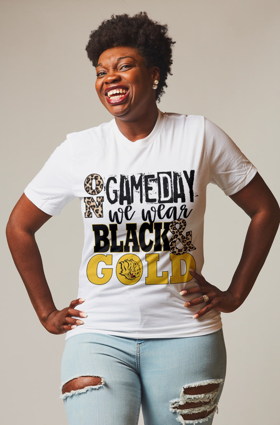 UAPB Gameday We Wear Gold Tee