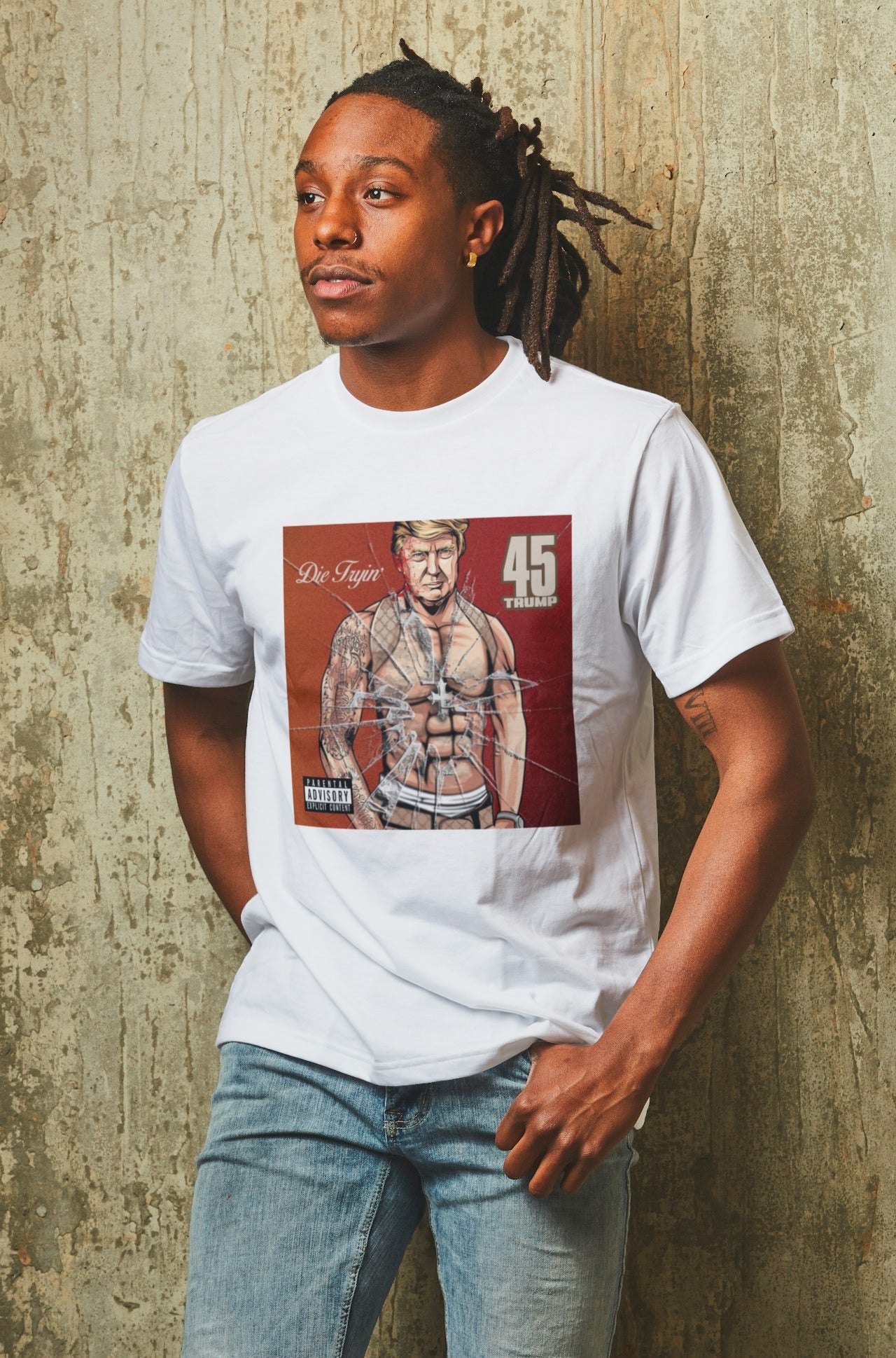 Donald Trump 50 Cent Album cover shirt