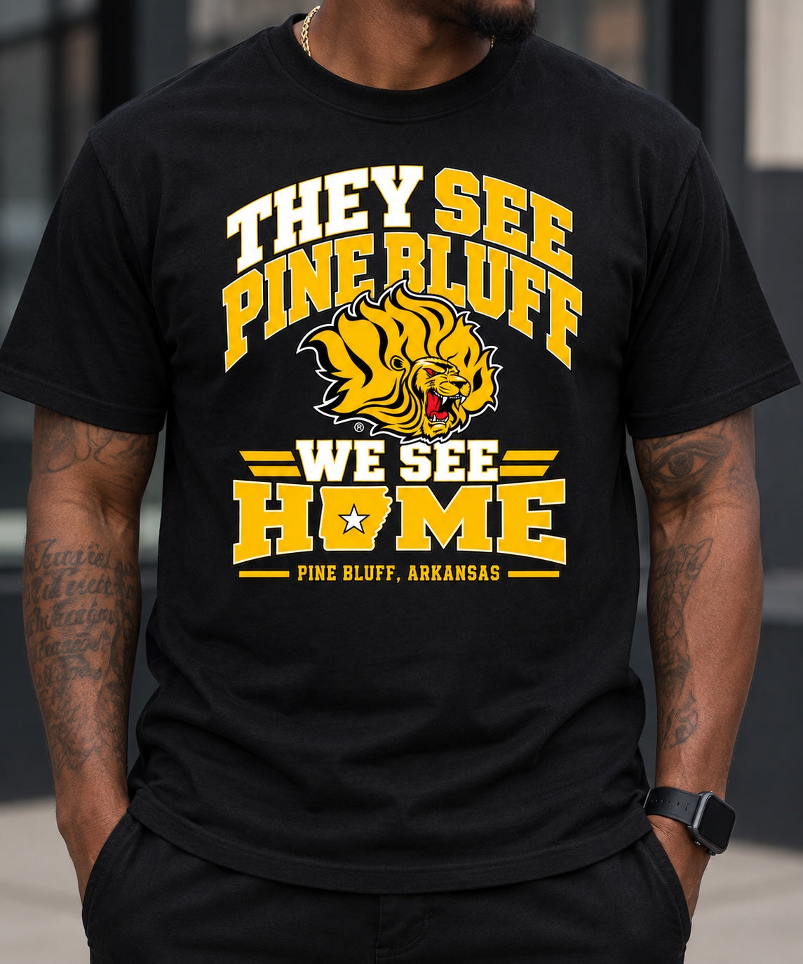 They See Pine Bluff / We See Home UAPB Shirt
