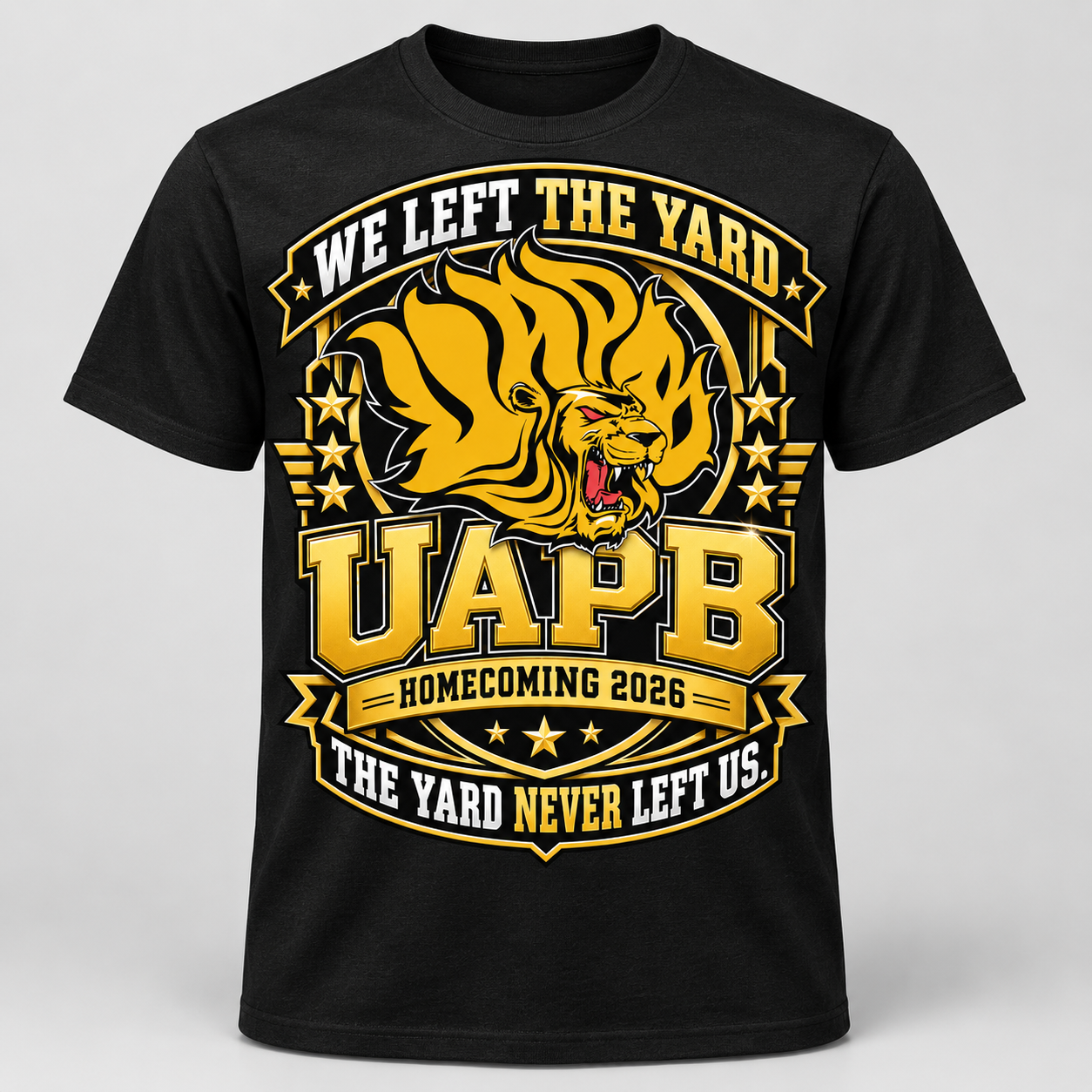 We Left the Yard UAPB Homecoming 2026 Shirt
