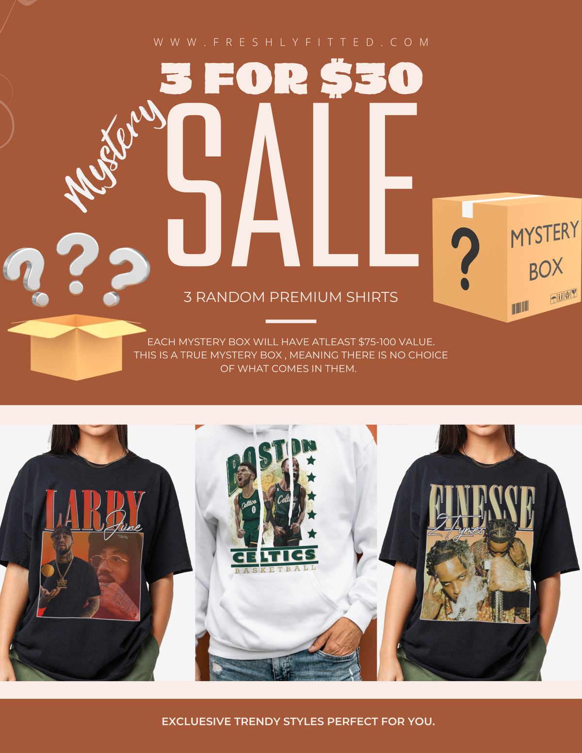 3 FOR $30 MYSTERY BOX Christmas Special