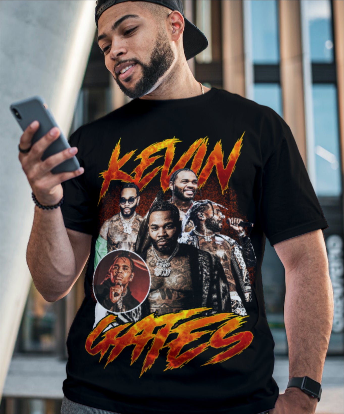 Kevin Gates vintage style tee