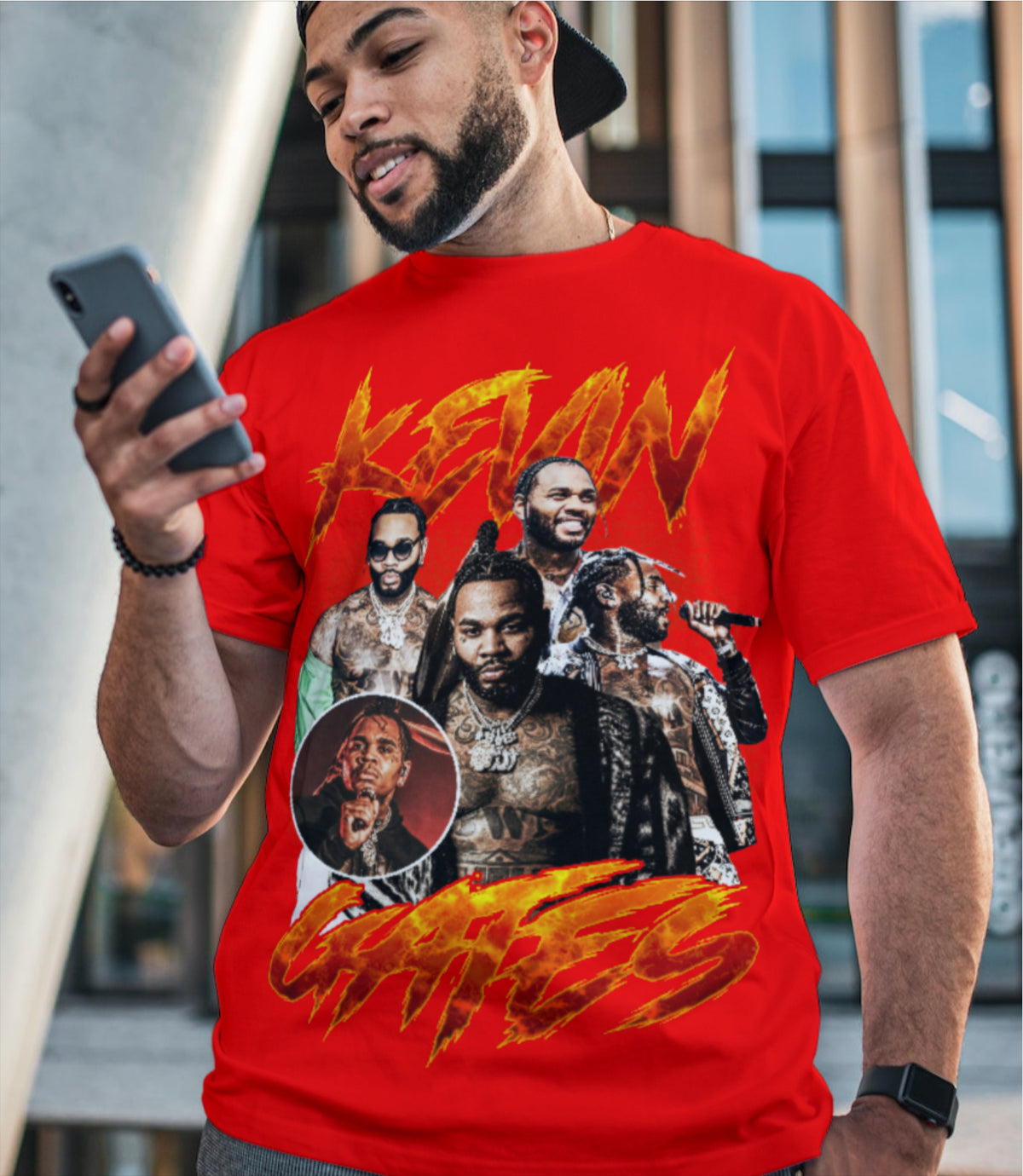 Kevin Gates Vintage Tee — Design 2