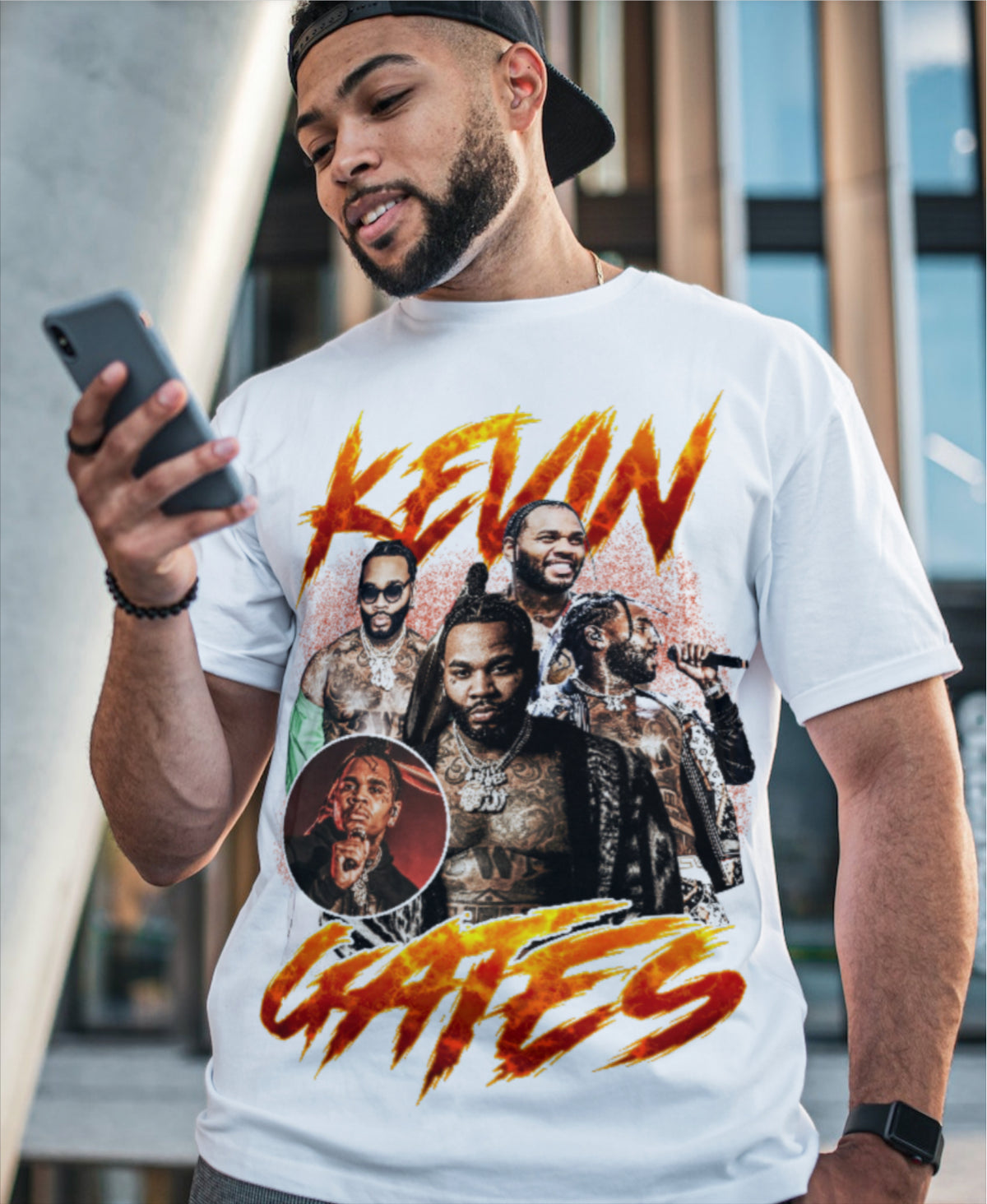 Kevin Gates Vintage Tee — Design 2