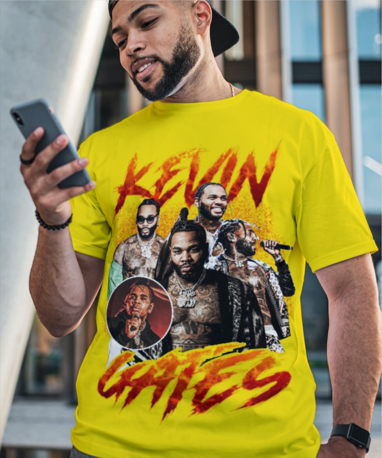 Kevin Gates vintage style tee