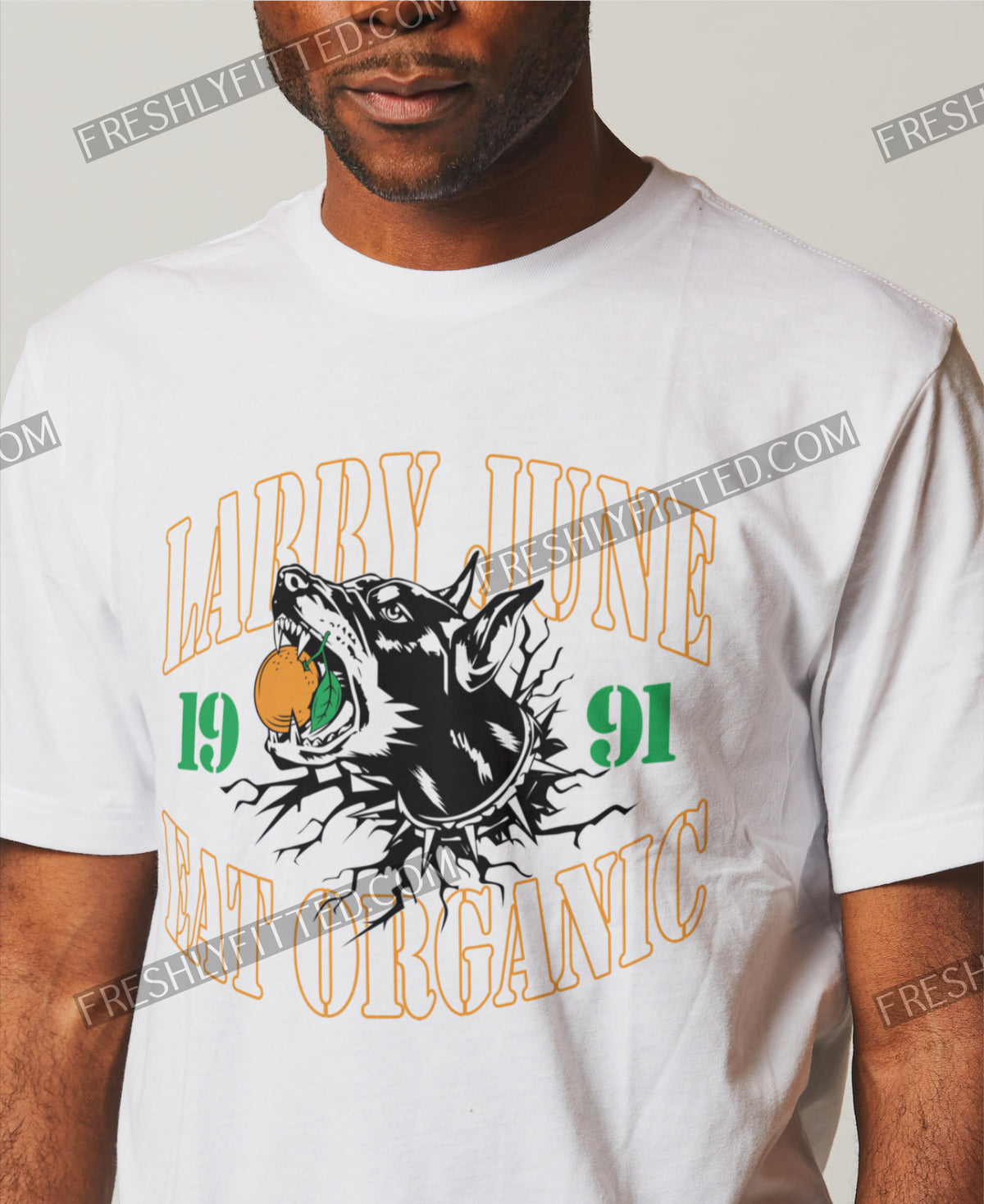 Larry June Eat Organic Tee
