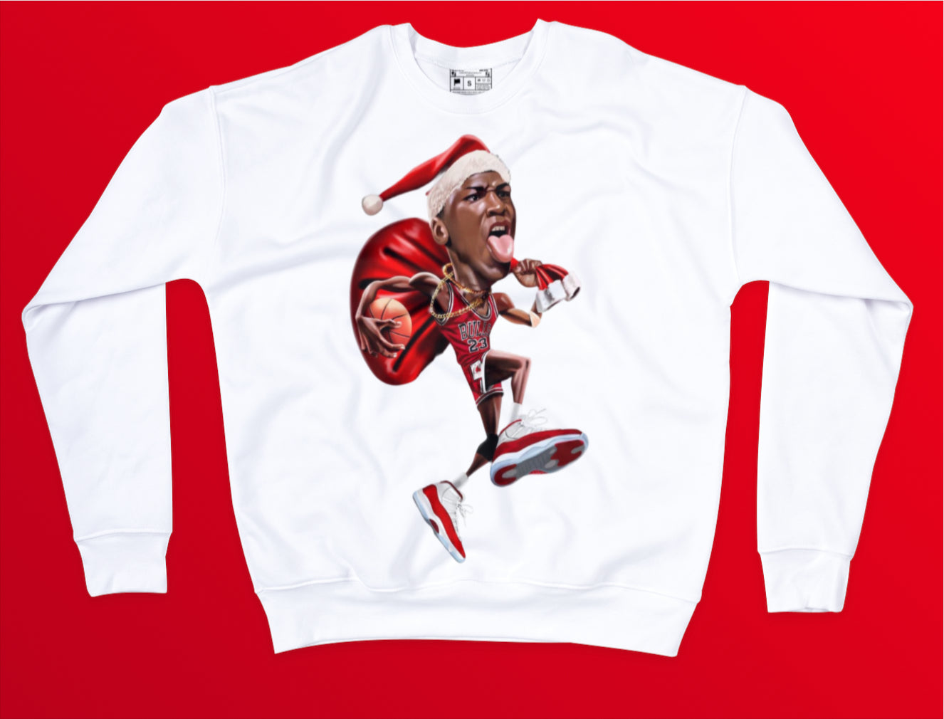 Jordan Cherry 11's MJ Sweater