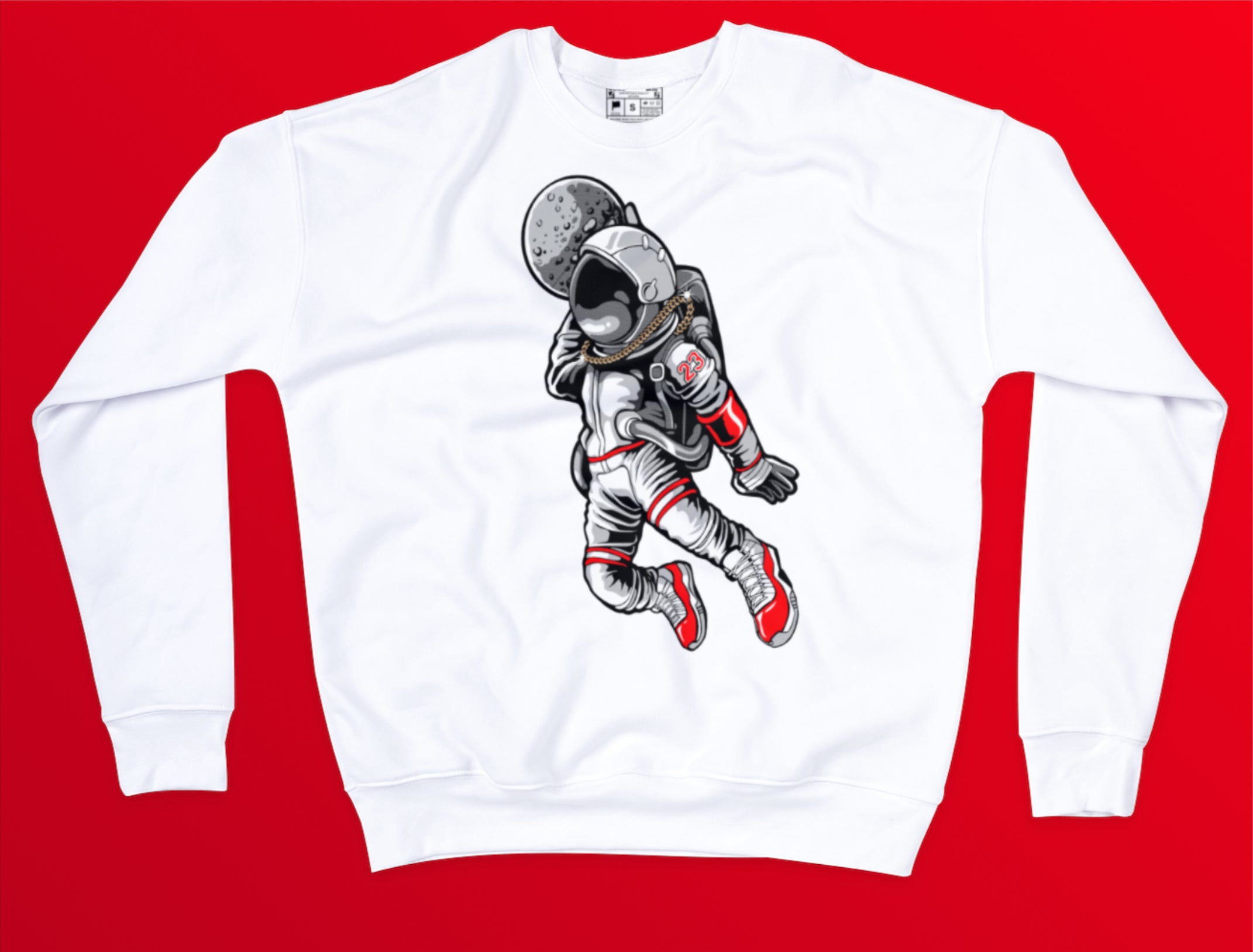 Jordan Cherry 11's Astronaut Sweater