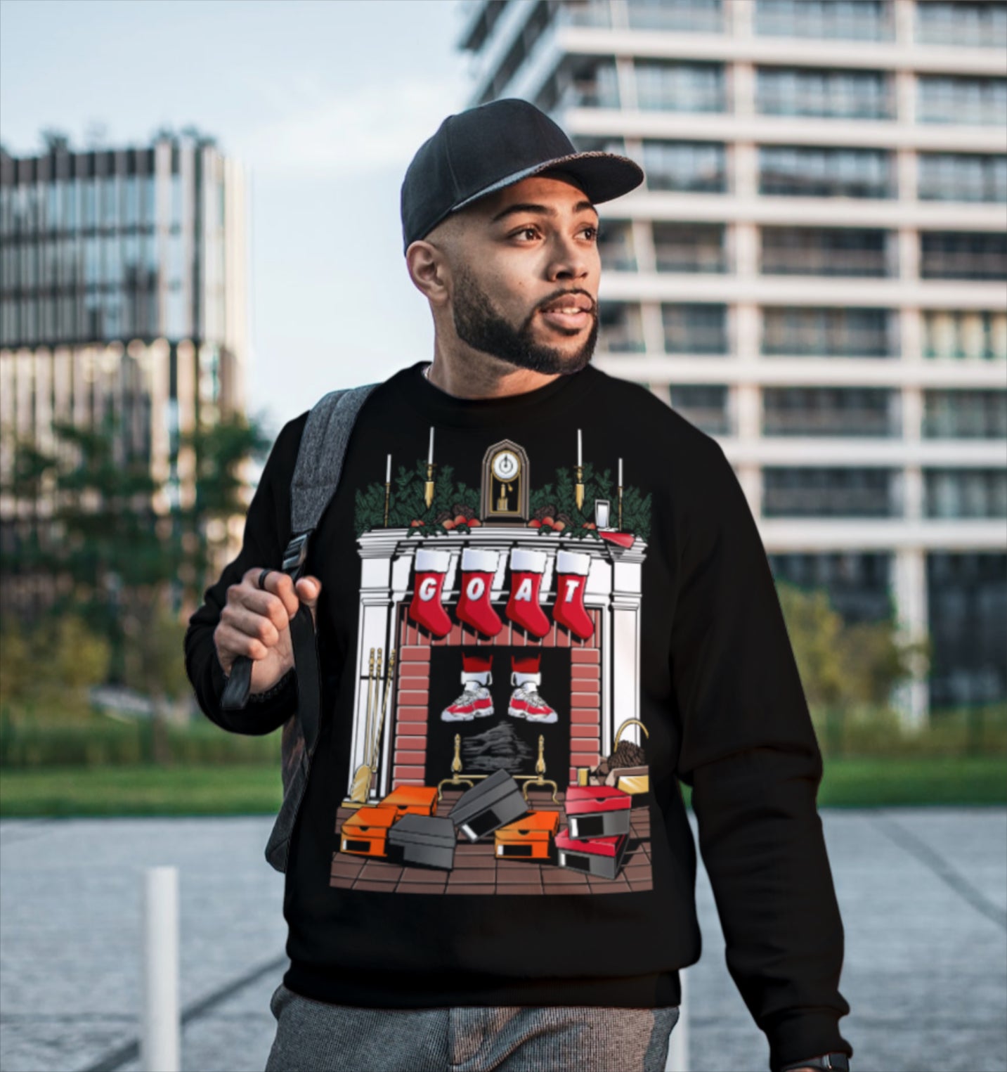 Jordan Cherry 11's Santa Sweater