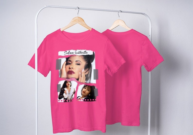 selena quintanilla torn paper shirt