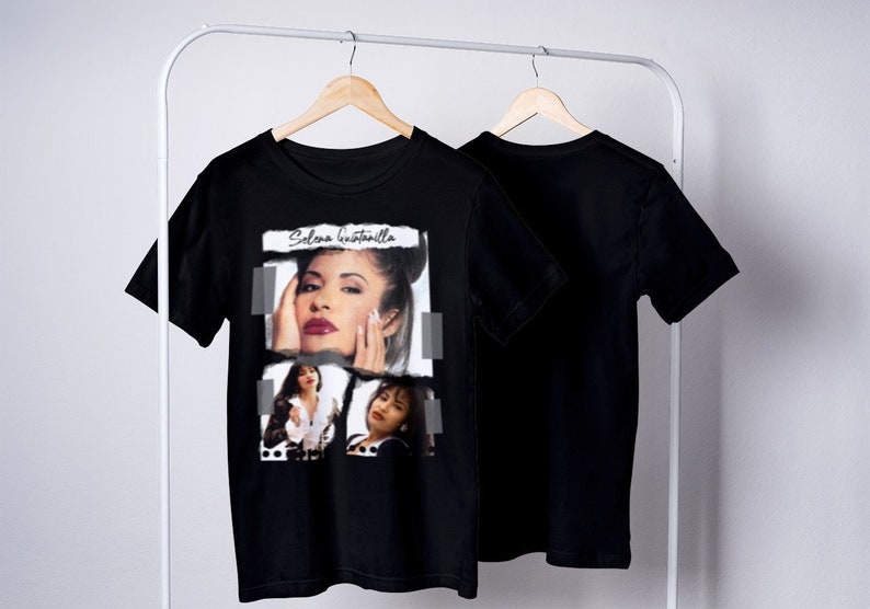 selena quintanilla torn paper shirt