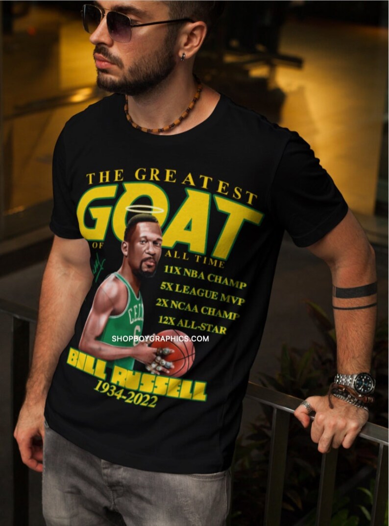 Bill Russell Goat Tee