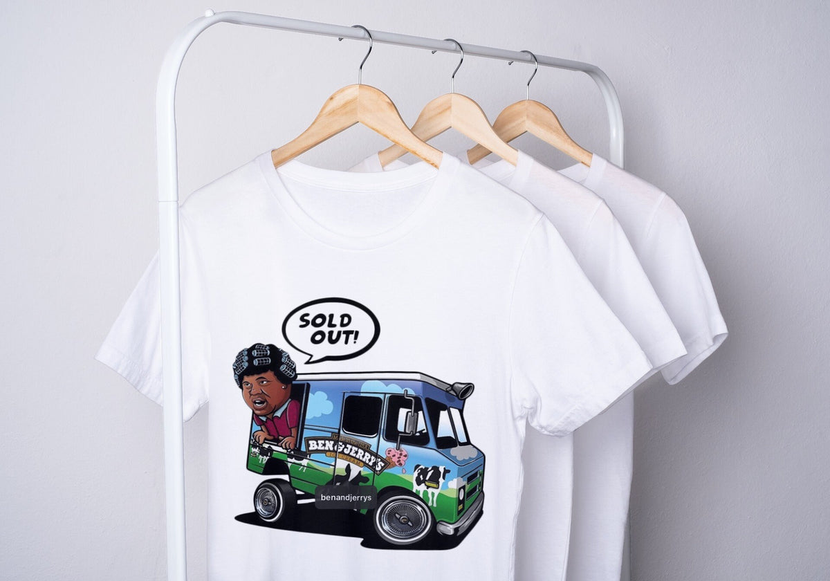 Ben and Jerry Ice Cream Sneaker Matching Tee