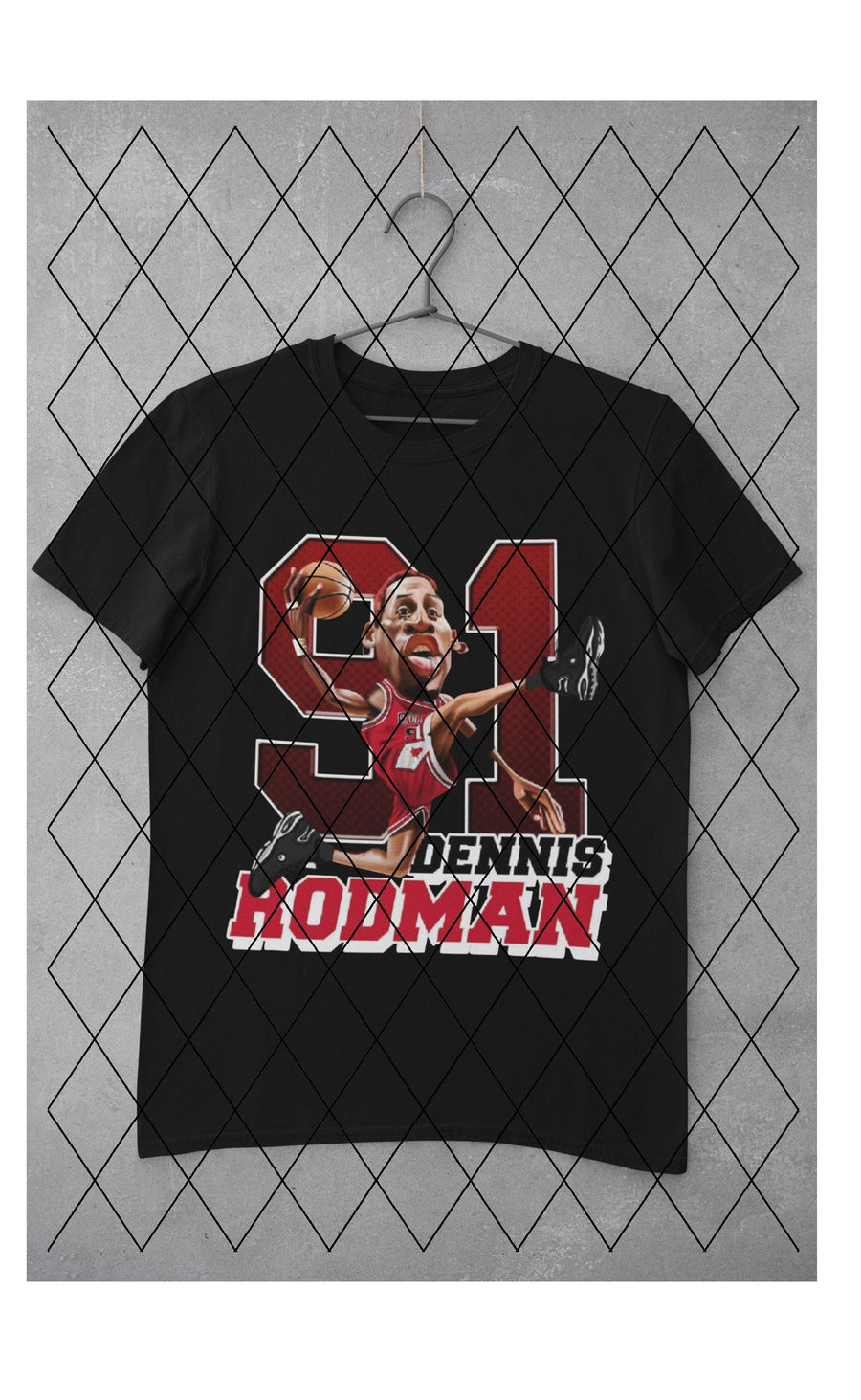Dennis Rodman Bad Boy Chicago Bulls Tee