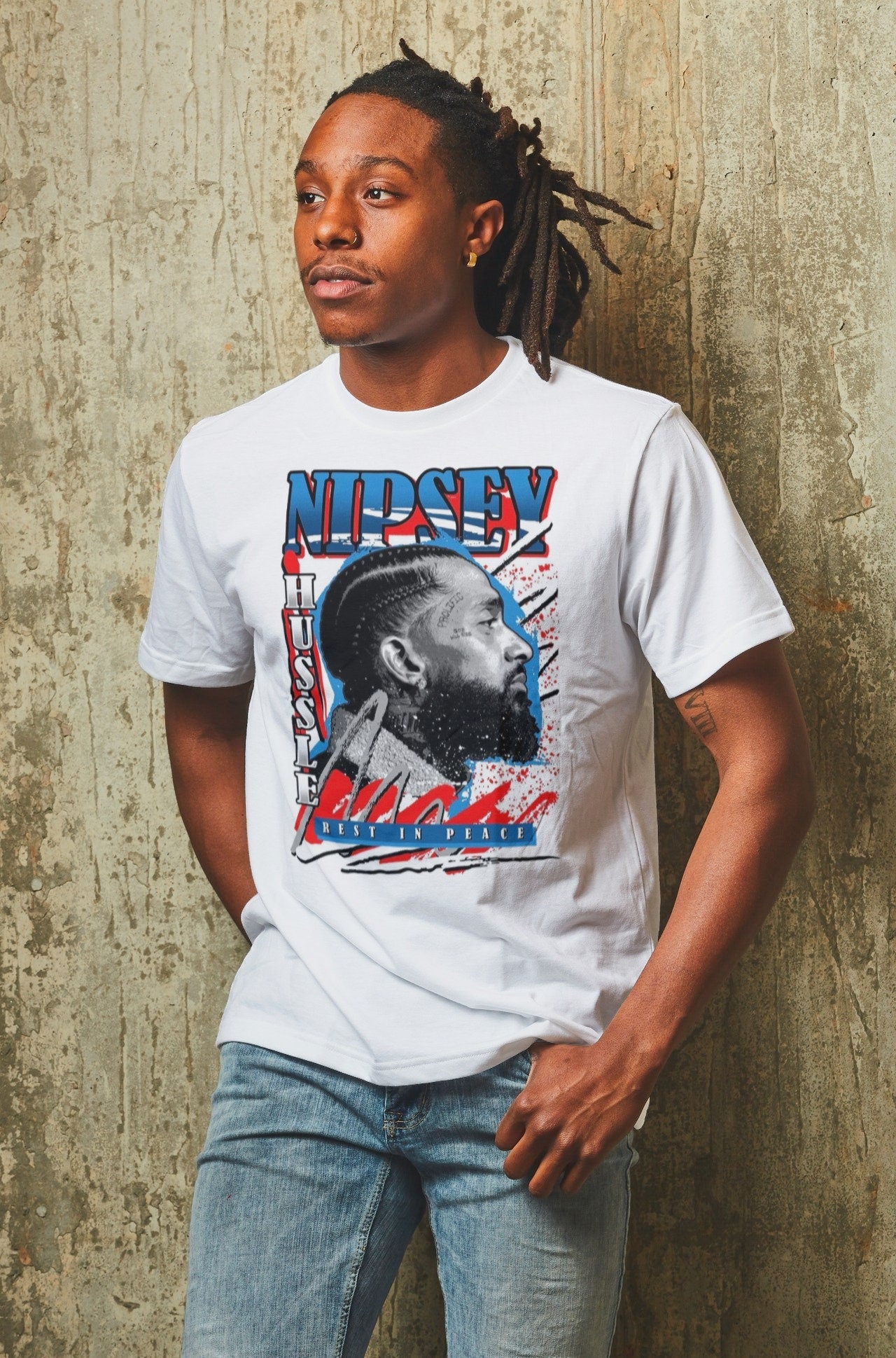 Nipsey Hussle shirt, Crensaw shirt,  Tupac Shakur, Eazy E, Friends Art, Legends of Hip Hop, East Coast–West Coast Hip Hop, La Lakers shirt