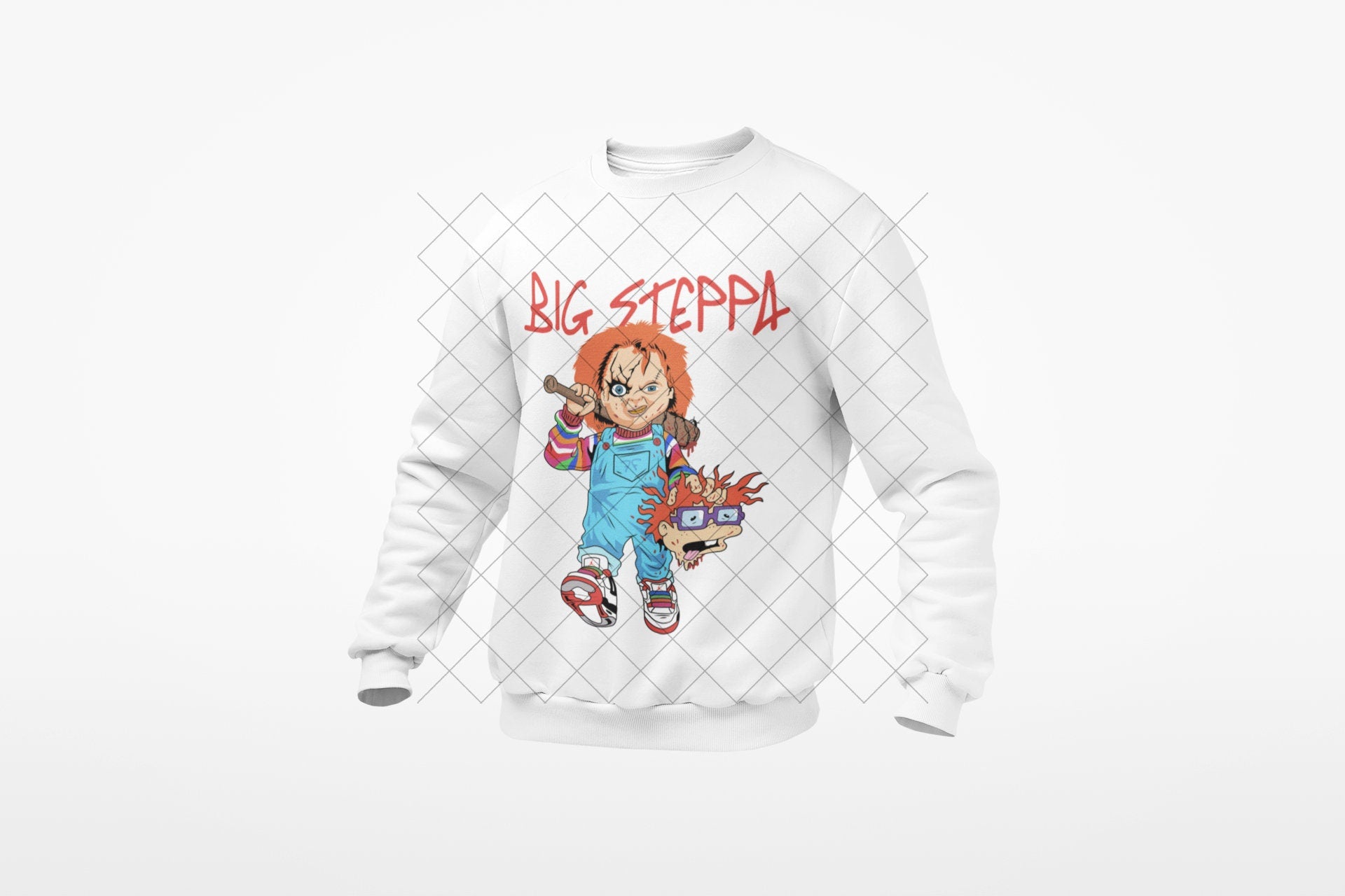 Rugrats sweater,  Chucky Sweatshirt, Chuckie Sweatshirt, Chuckie rugrats shirt, halloween shirt, Chucky movie