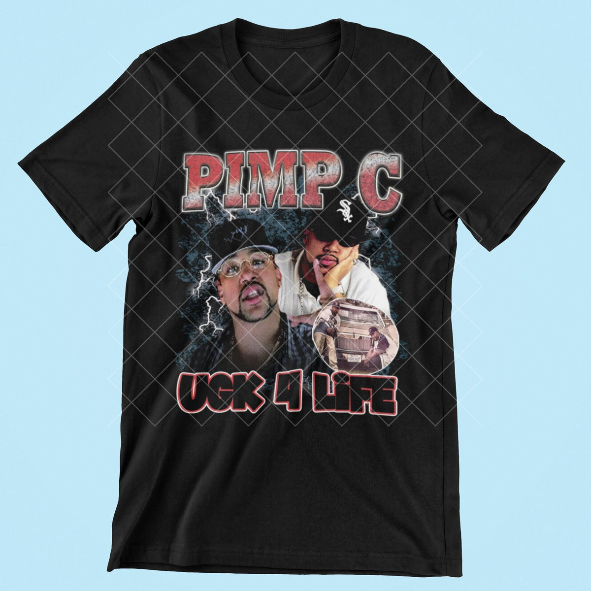 Pimp C Vintage Graphic Tee — Design 3
  Pimp C vintage Tee — Design 3