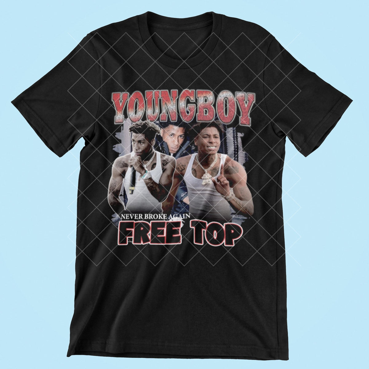 NBA YoungBoy vintage Tee — Design 2