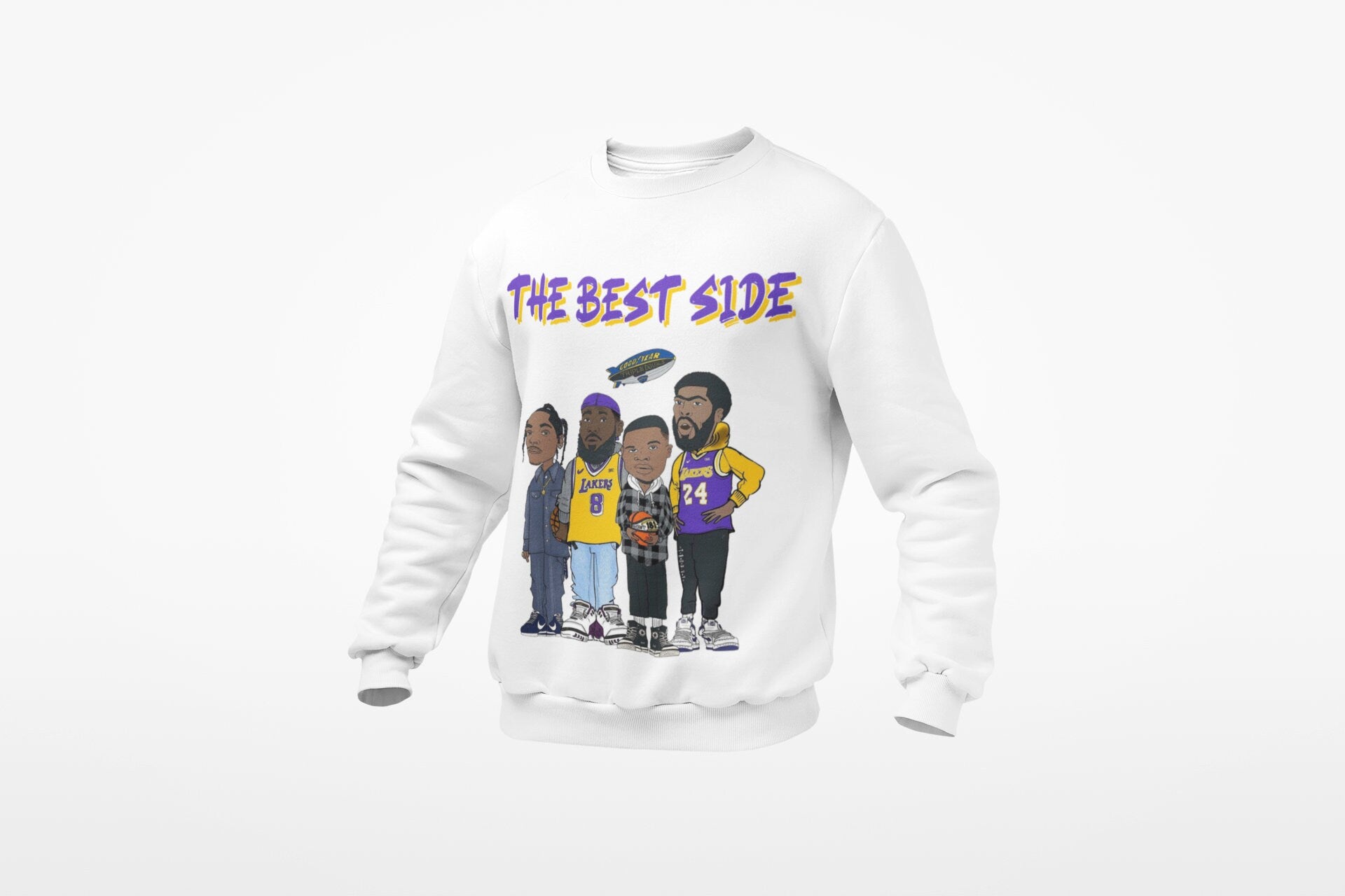 Lebron james sweater,  LA Lakers Sweatshirt, Russle Westbrook Sweatshirt,Snoop Dogg shirt, Los Angeles Lakers Hoodie, Lakers Shirt, AD shirt