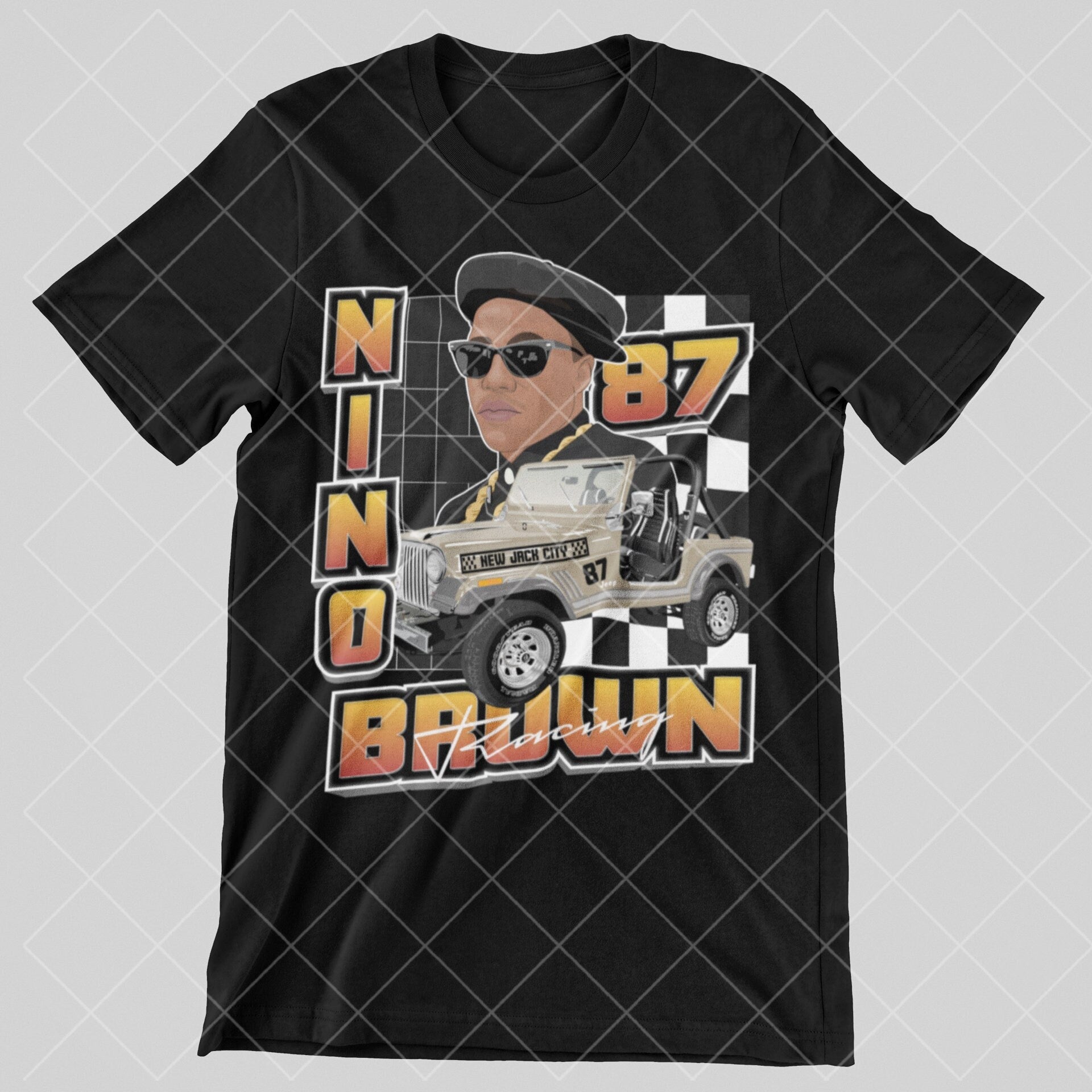 Nino Brown shirt, New Jack City shirt, New jack city, The Carter, wesley Snipes, Ice T, Chris rock, Hip hop shirt, racing shirt, Nascar