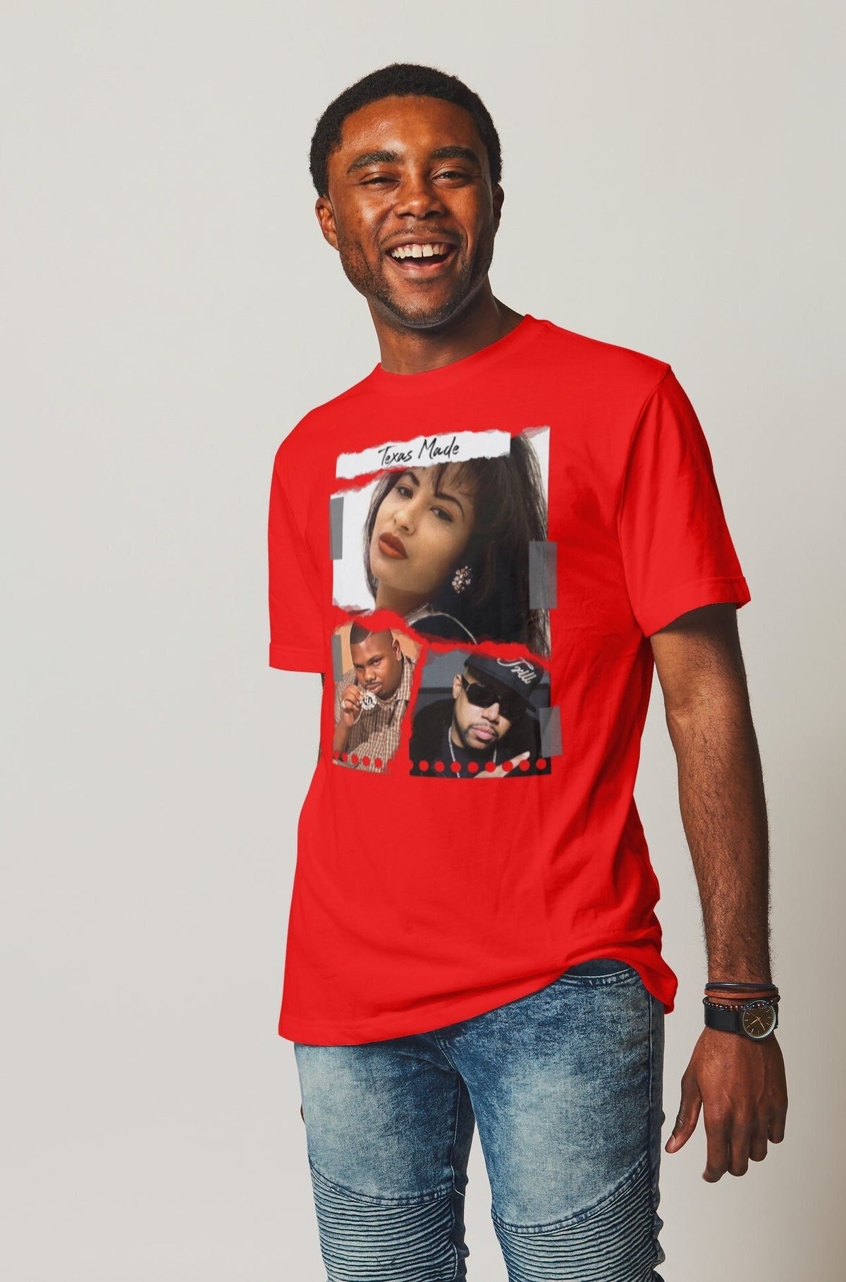 Pimp C Texas Legends Torn Paper Tee
