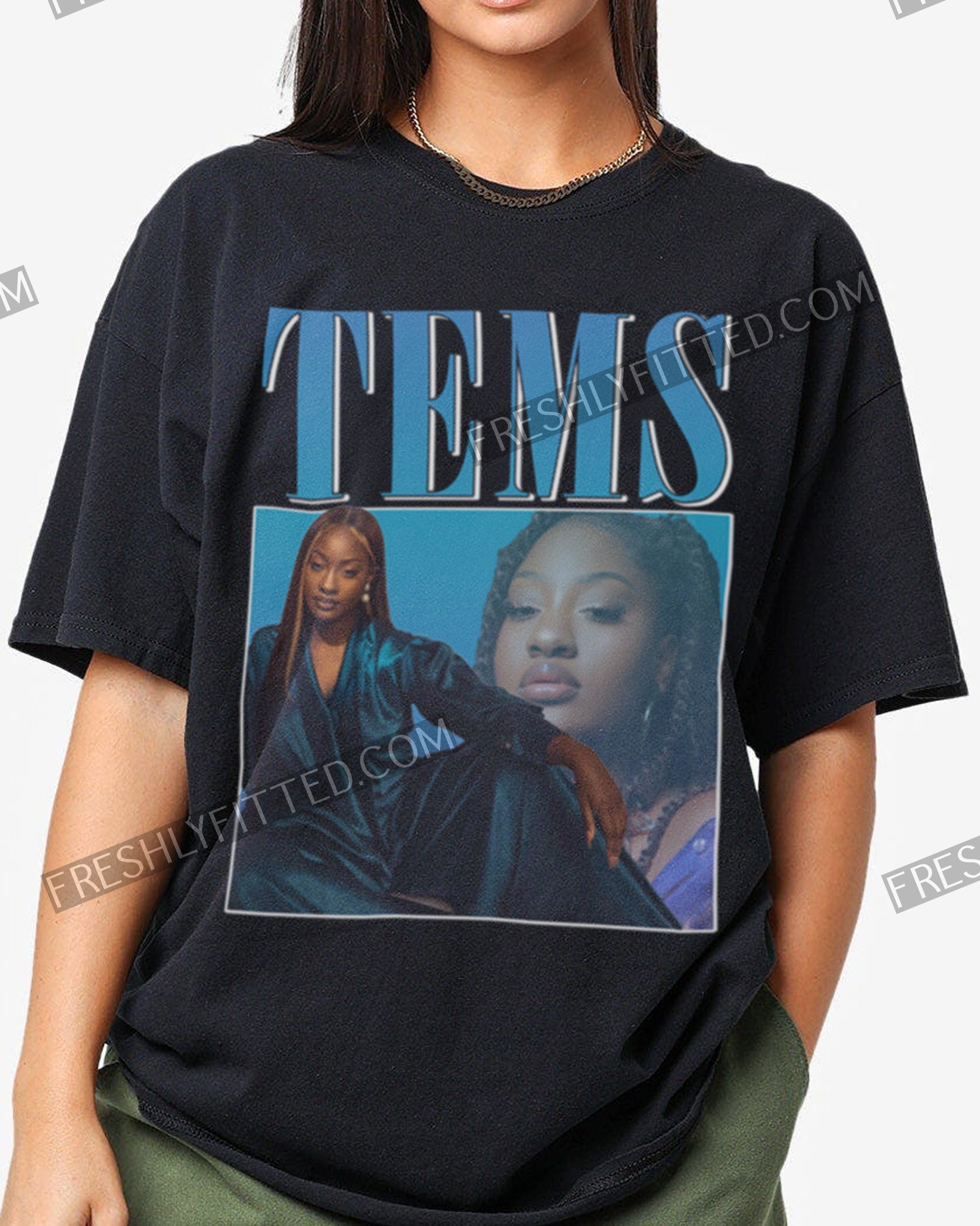 Tems unisex tour shirt