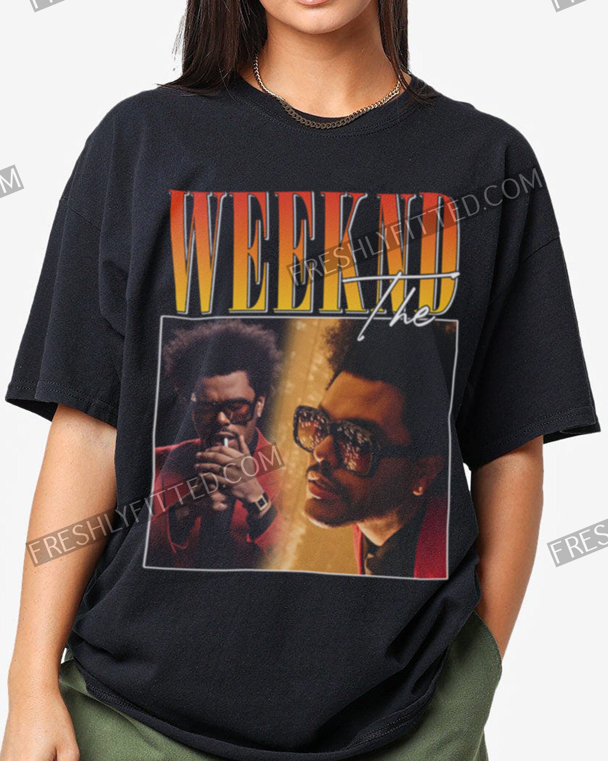 The Weeknd unisex tour shirt